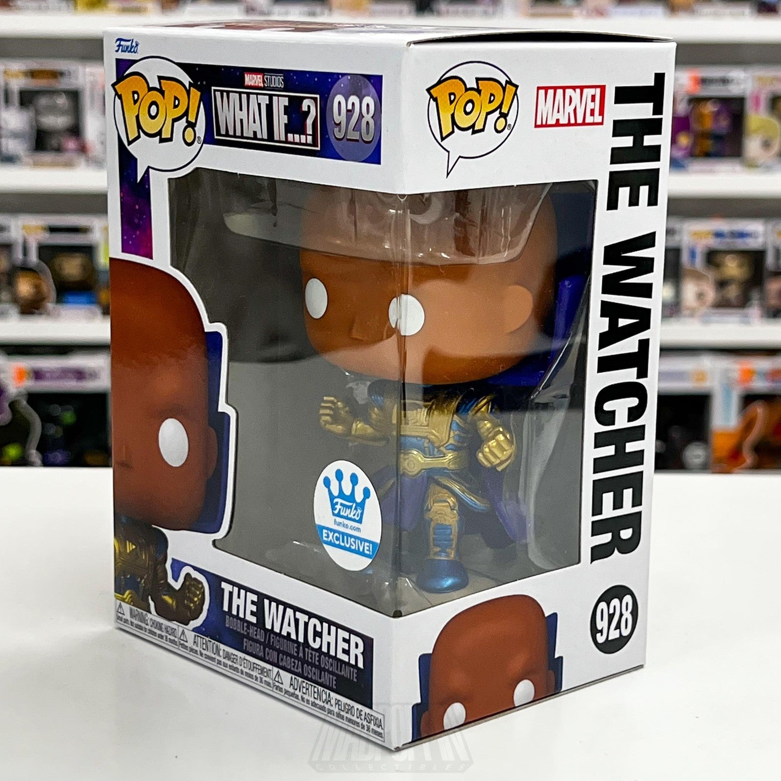 Funko Pop Marvel What If The Watcher #928 Funko Shop Exclusive Vinyl Bobble-Head1
