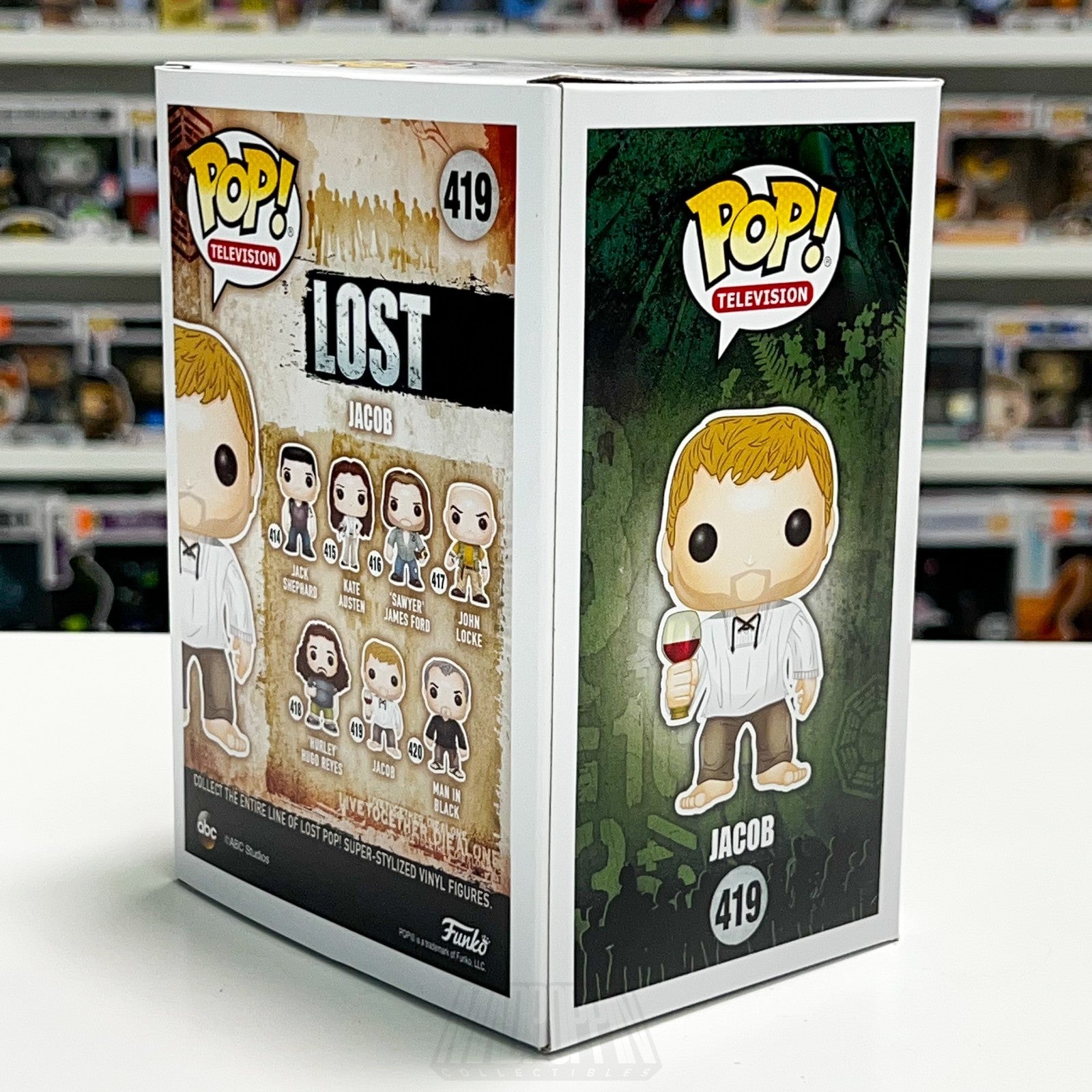 Funko Pop Television Lost Jacob 419 Vinyl Figure Science Fiction Adventure Drama4