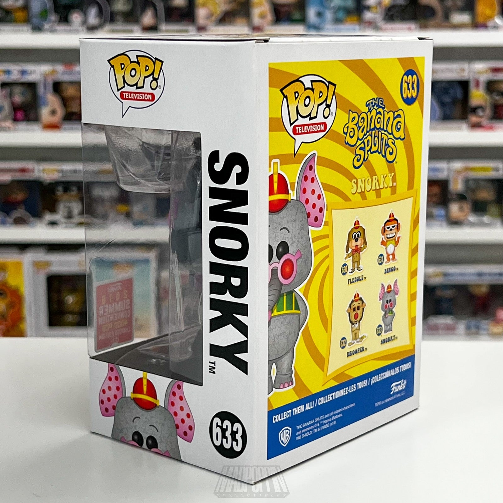 Funko Pop Snorky 633 The Banana Splits 2018 Summer Convention Limited Edition