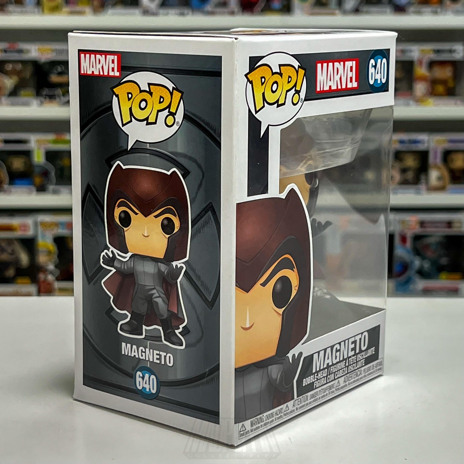 Funko Pop Marvel Magneto 640 X-Men The Last Stand Mutant BobbleHead Figure Toy
