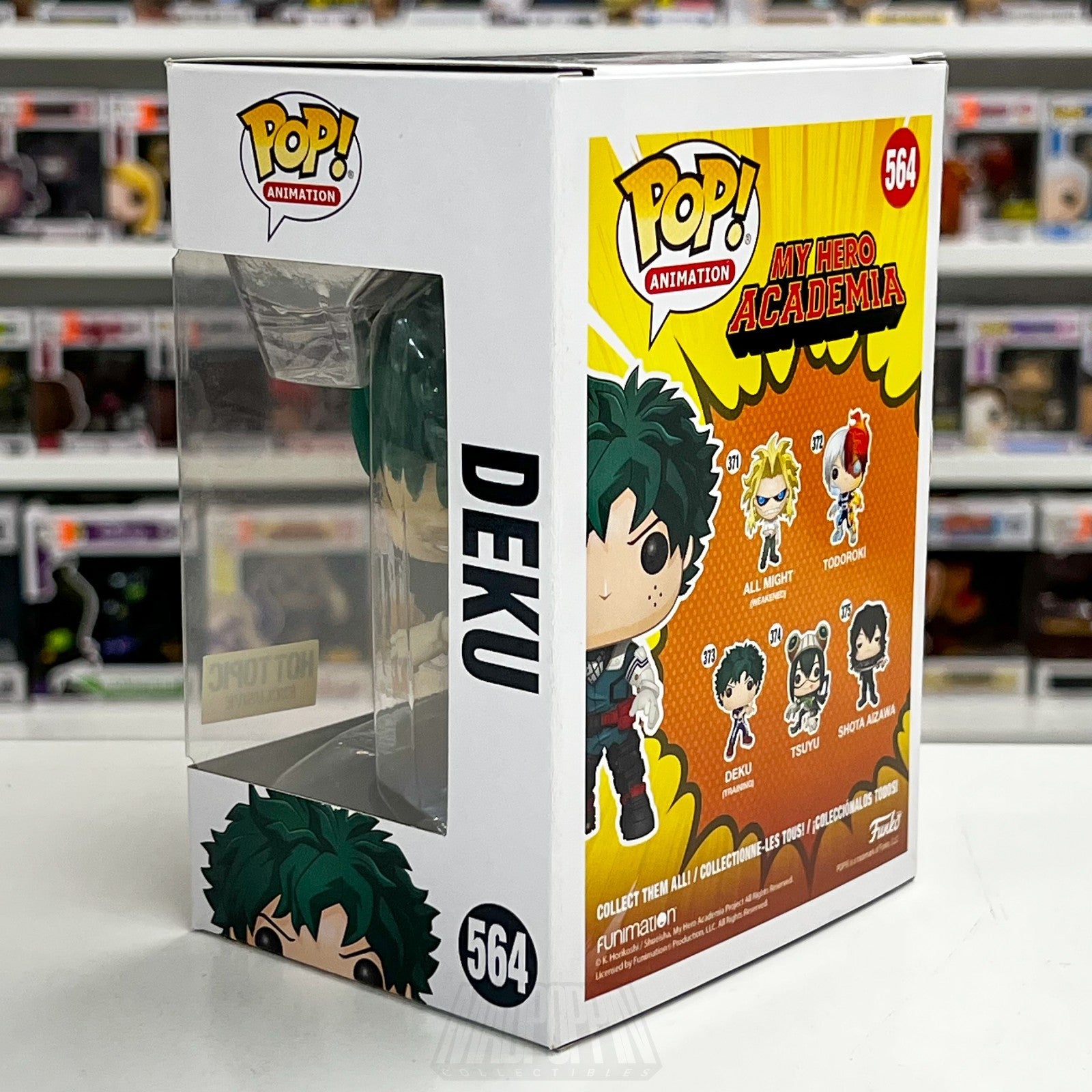 Funko Pop Anime My Hero Academia Deku Hot Topic 564 Izuku Midoriya Vinyl Figure2