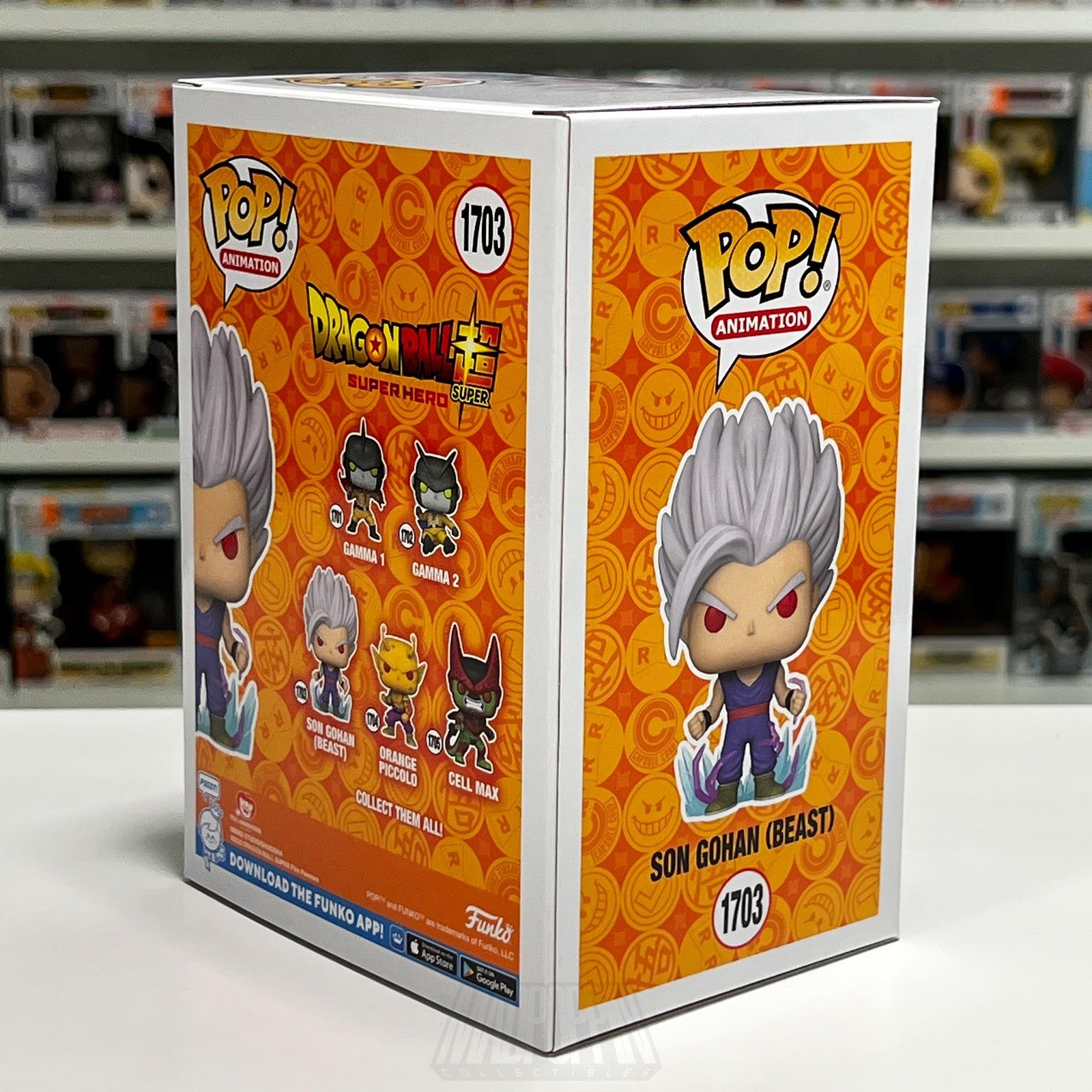 Funko Pop Animation Dragon Ball Super Son Gohan Beast 1703 Figure Anime Toy NIB