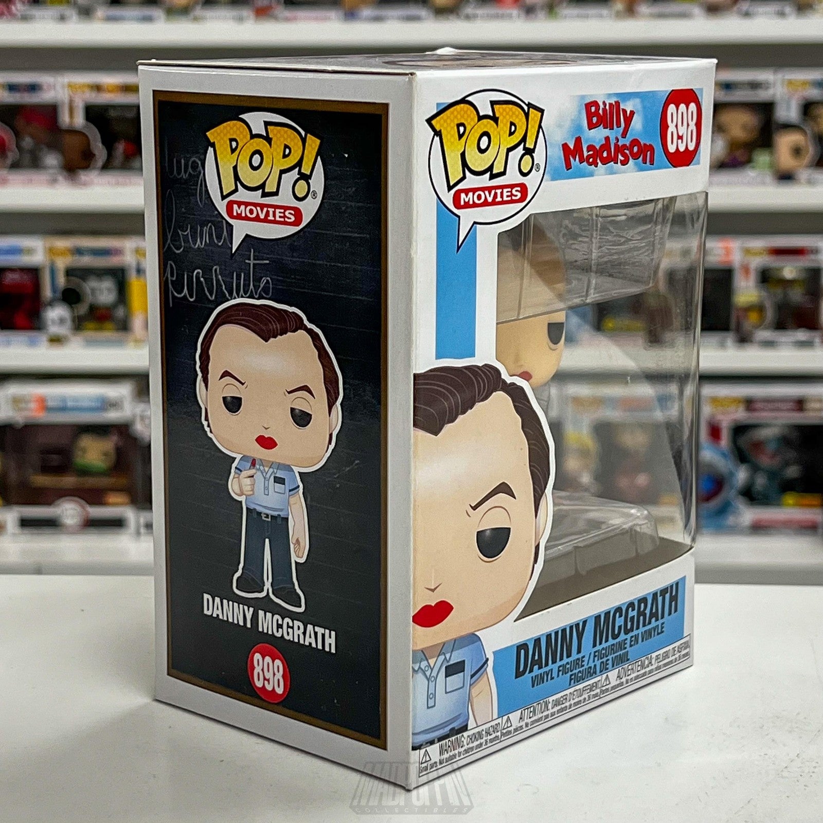 Funko Pop Billy Madison Danny McGrath 898 Vinyl Figure New Box Collector Movies