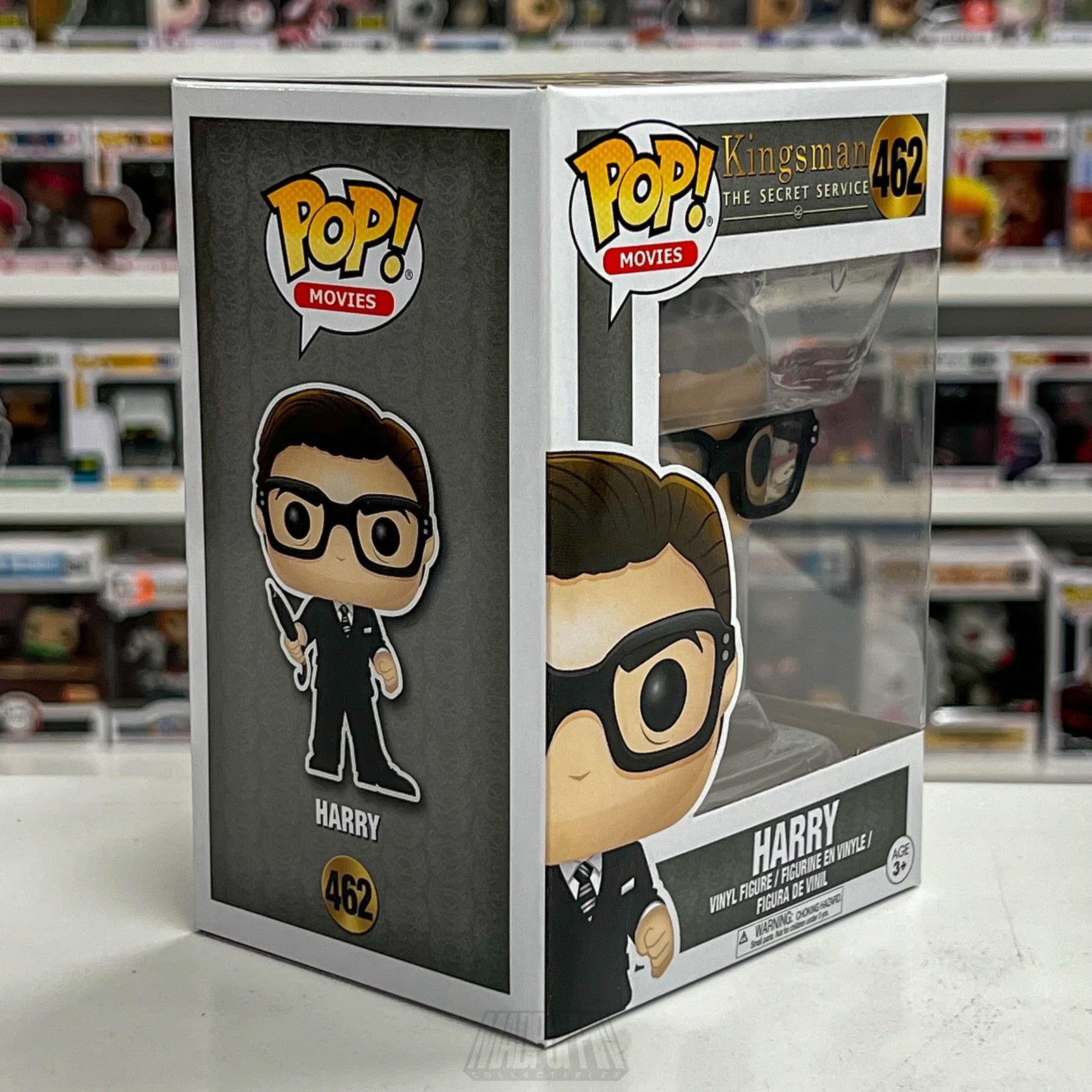 Funko Pop Kingsman The Secret Service Harry 462 Vinyl Figure NIB Collectible