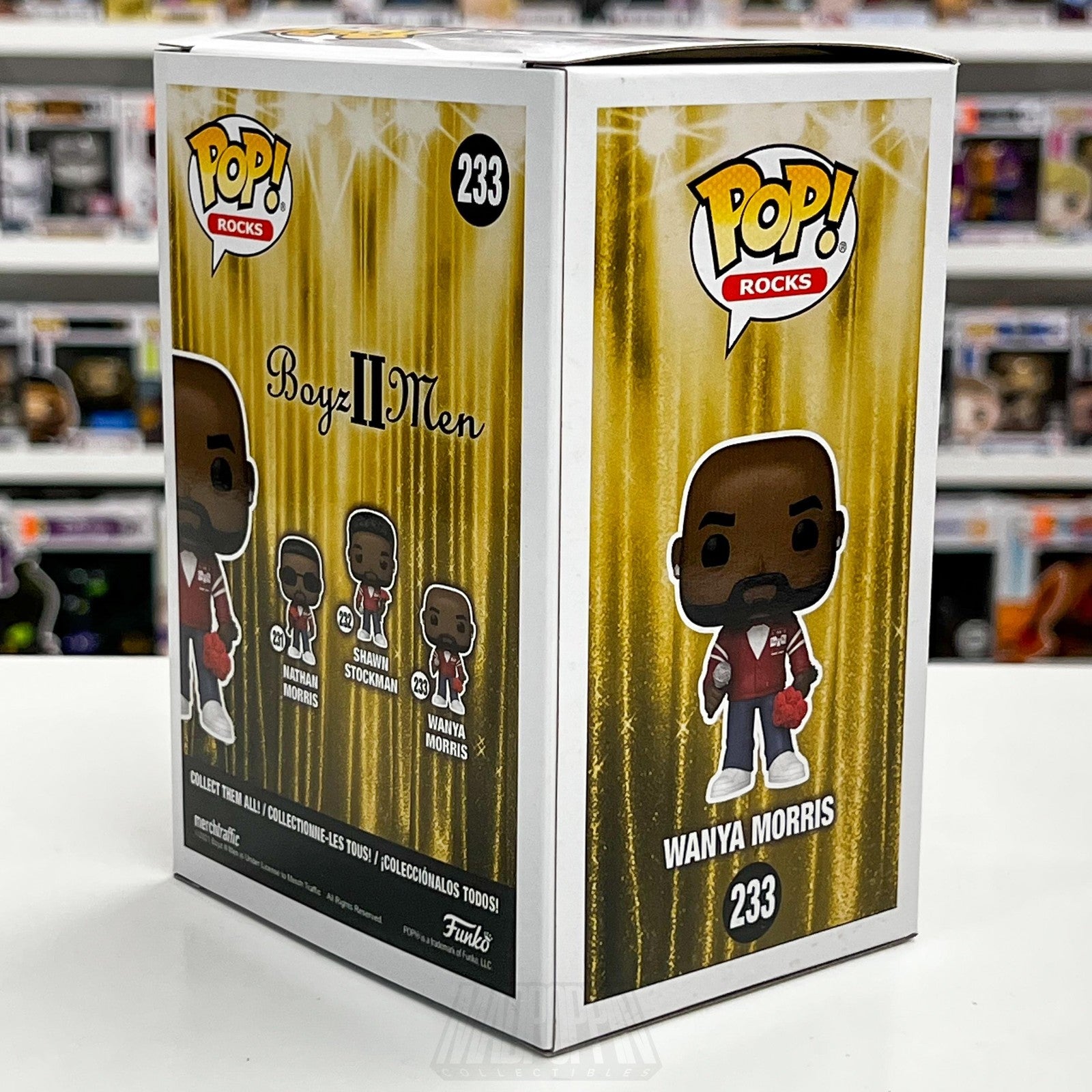 Funko Pop Rocks Boyz II Men Wanya Morris #233 Vinyl Figure Music Collectible4