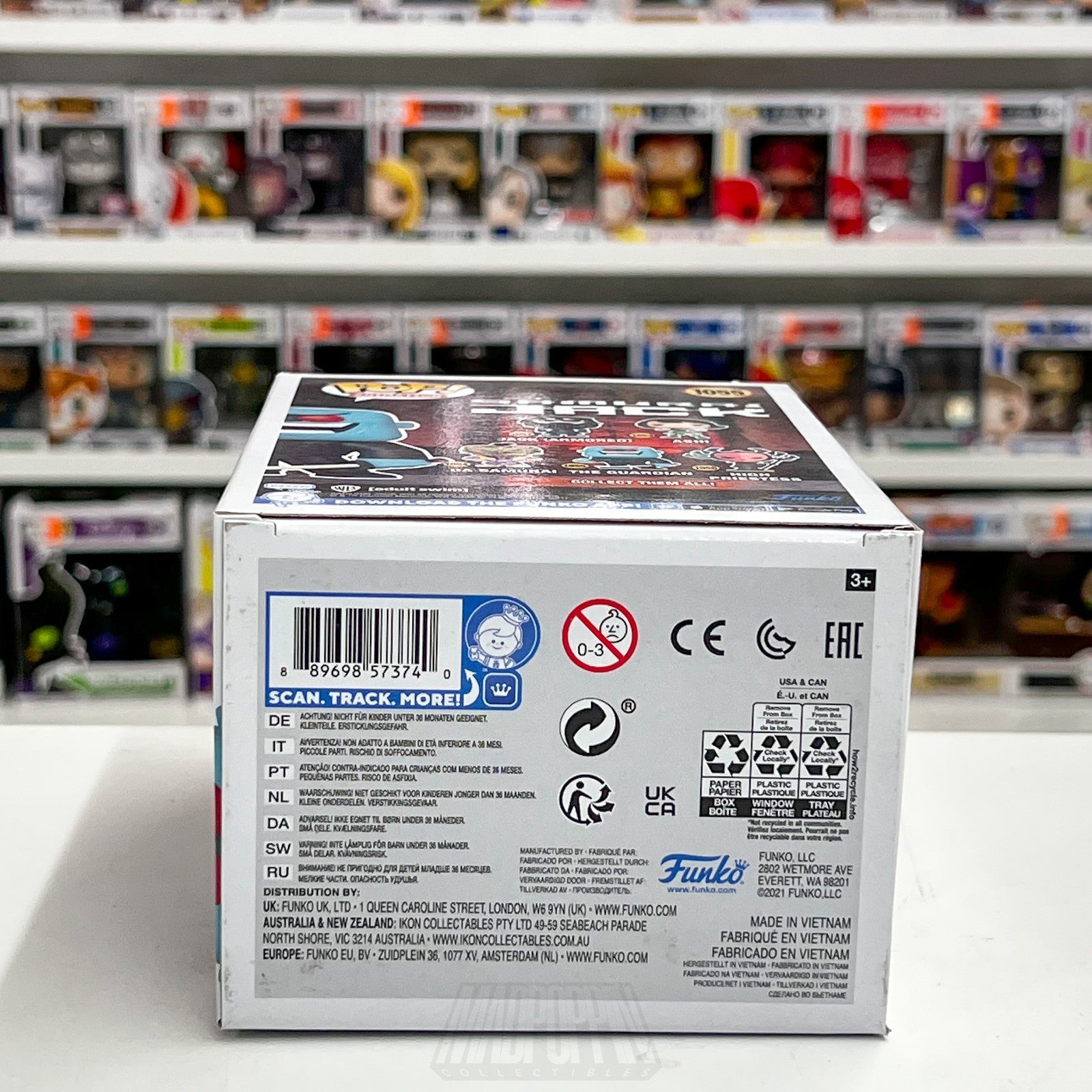 Funko Pop Animation Samurai Jack The Guardian 1055 Figure Cartoon Network Toy7