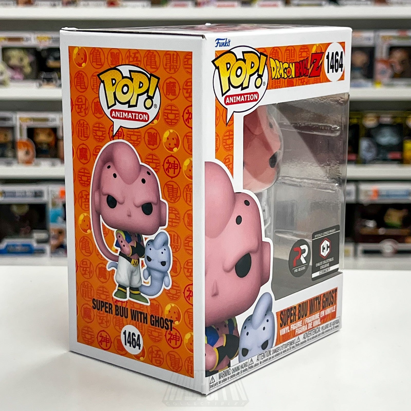 Funko Pop Anime Dragon Ball Z Super Buu w/Ghost Chalice Collectibles 1464 Figure5