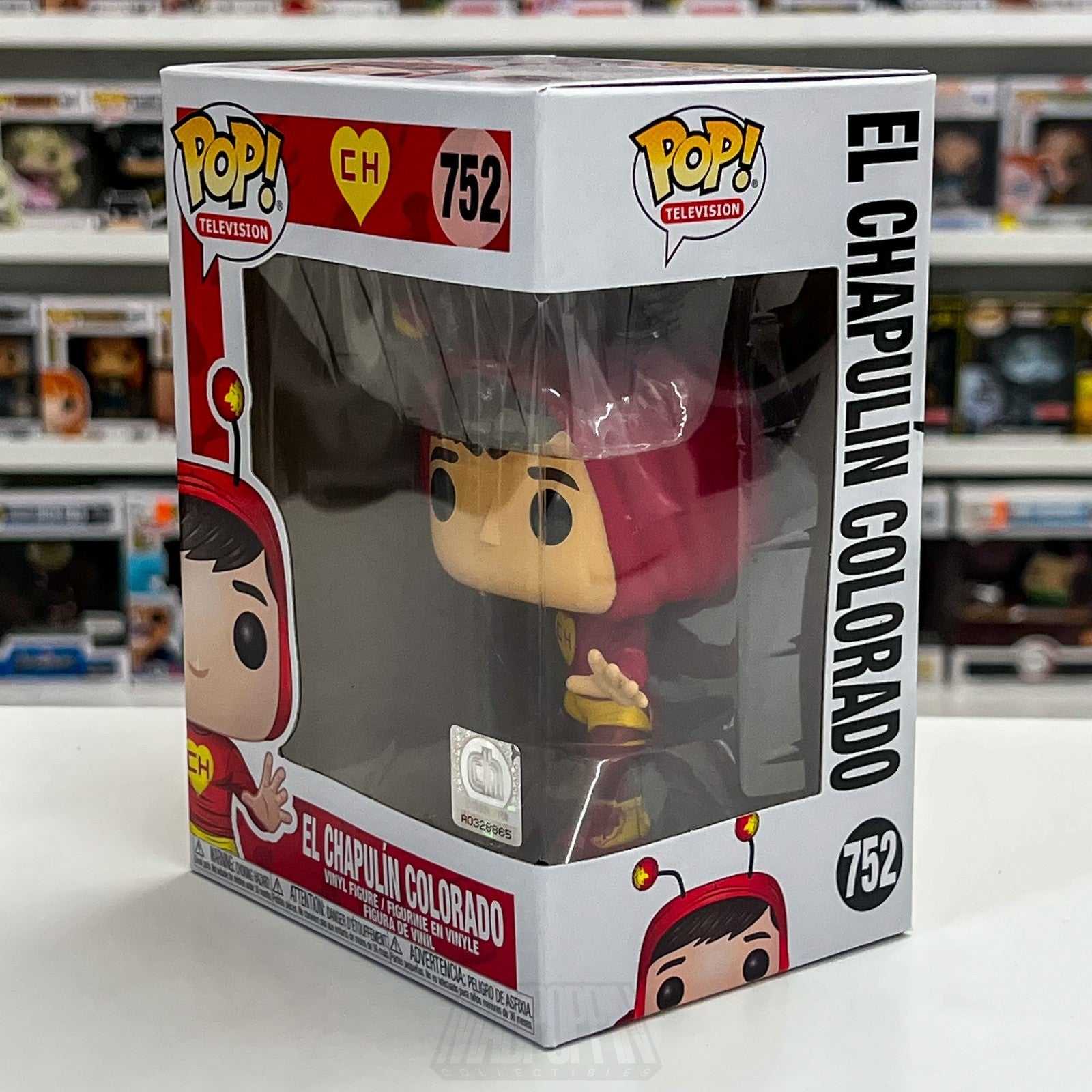 Funko Pop Television El Chapulin Colorado 752 Red Grasshopper Mexican Toy Figure1