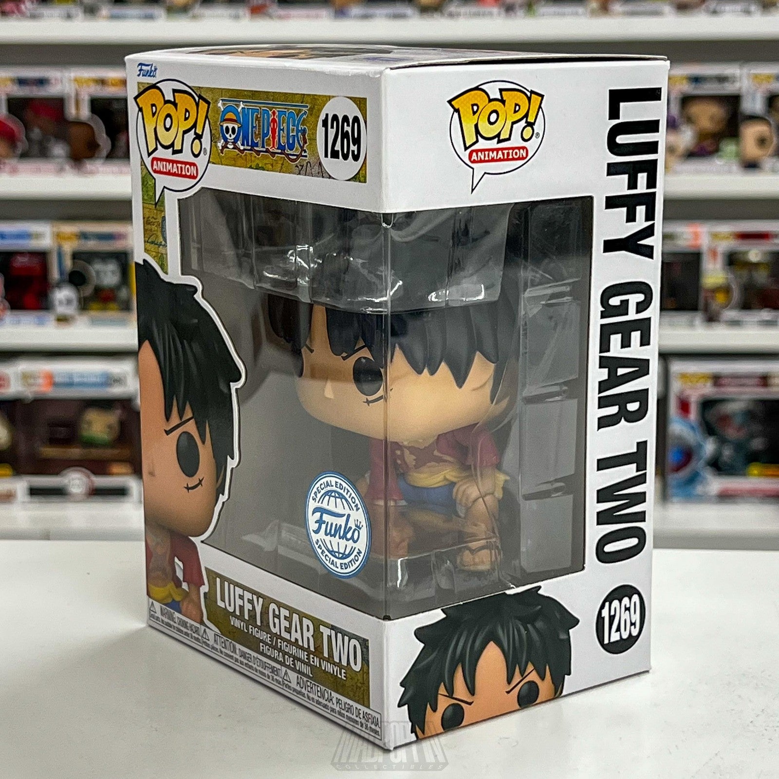 Funko Pop Animation One Piece Luffy Gear Two #1269 Special Edition Vinyl Figure