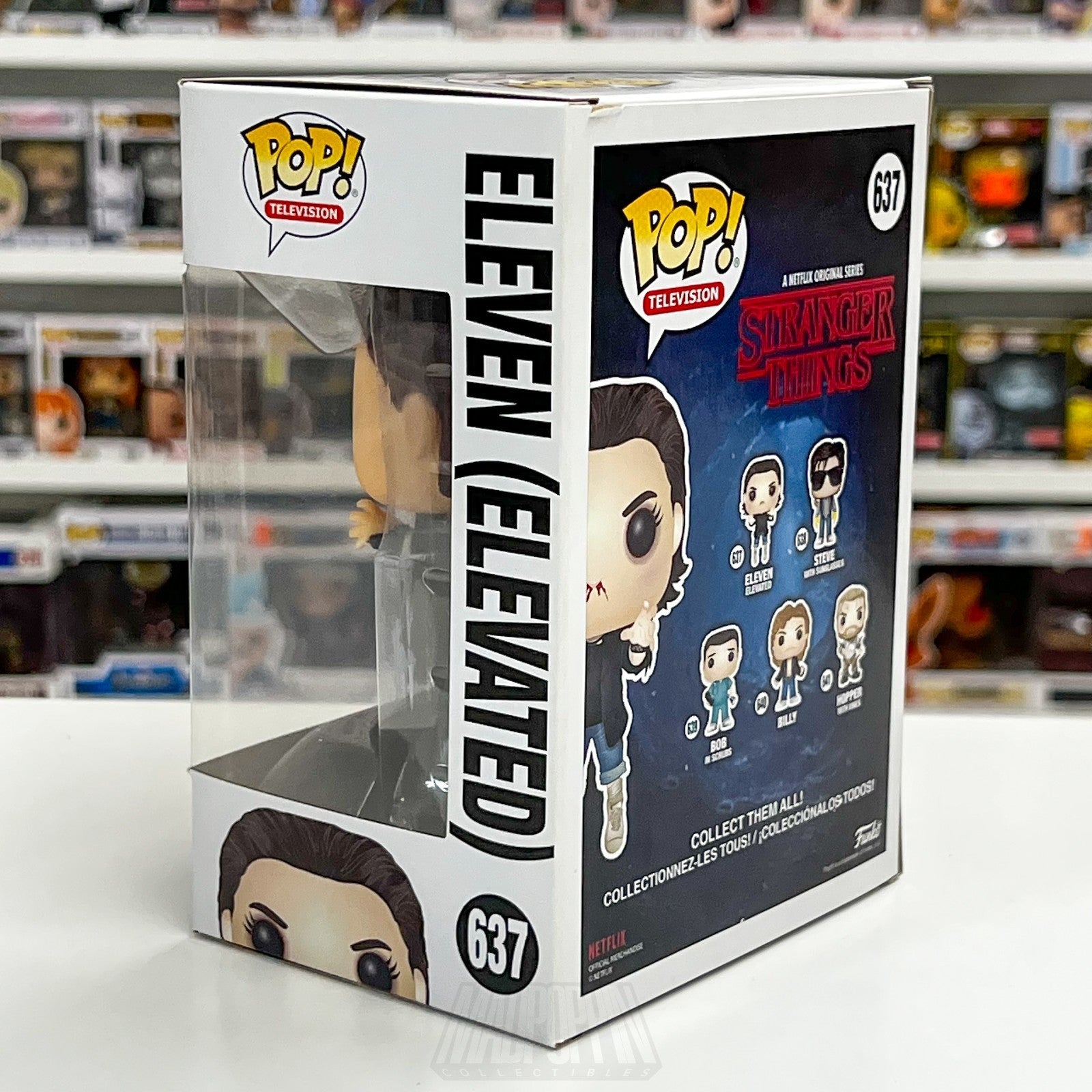 Funko Pop Television Stranger Things Eleven Elevated 637 Netflix Vinyl Figure2