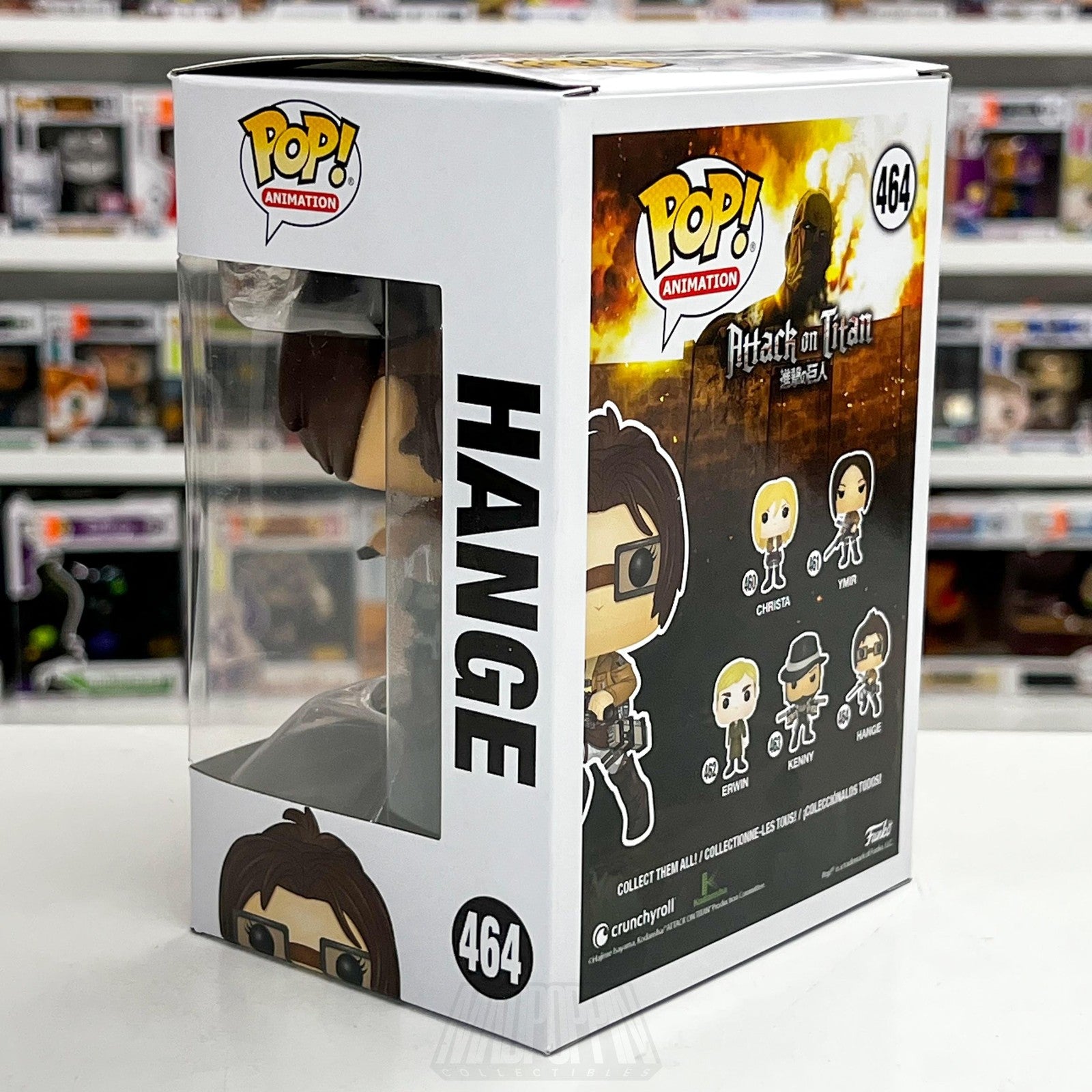 Funko Pop Anime Attack On Titan Hange 464 Vinyl Figure AOT Animation Toy Manga2
