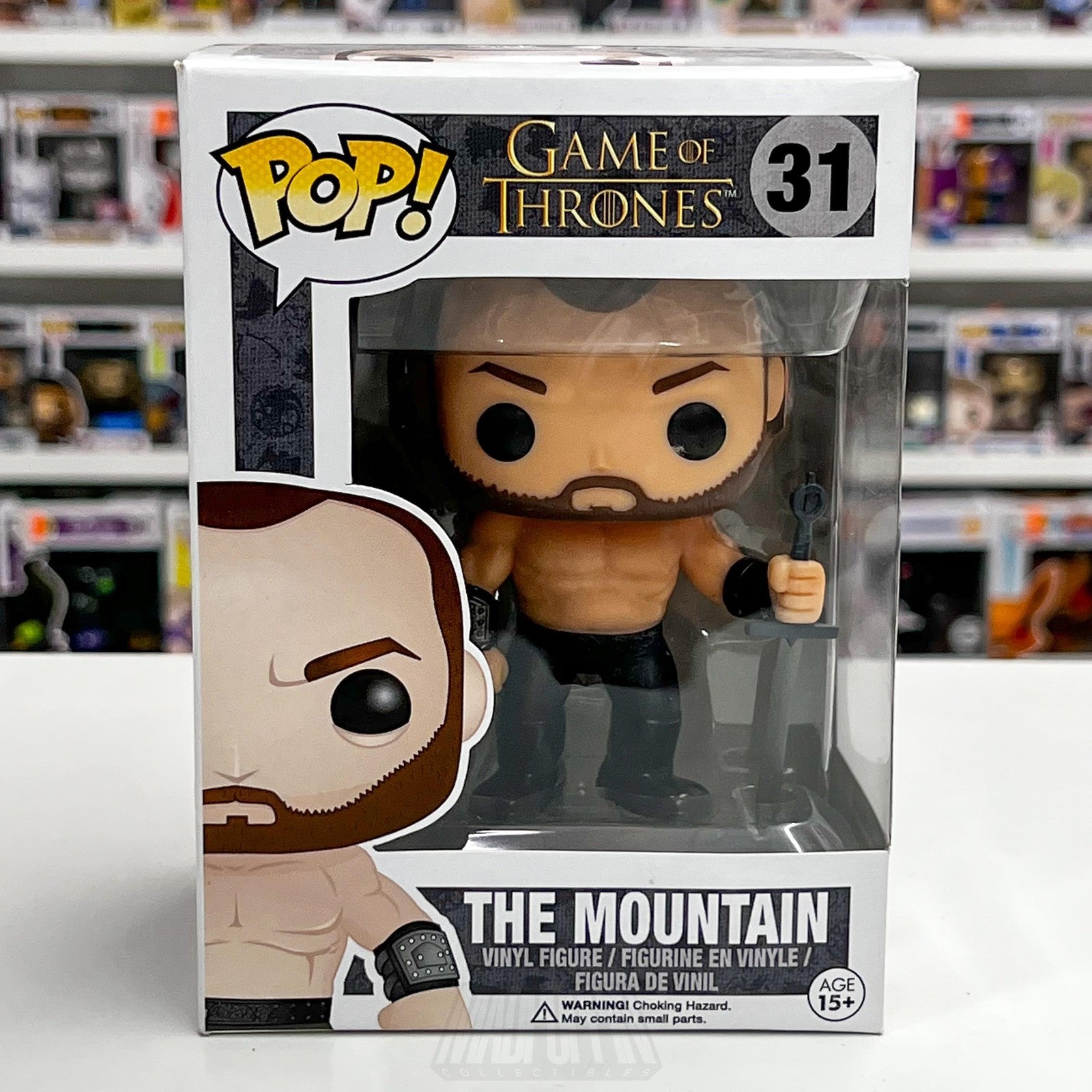 Funko Pop Game of Thrones The Mountain #31 Vinyl Figure HBO Edition Five Boxed0