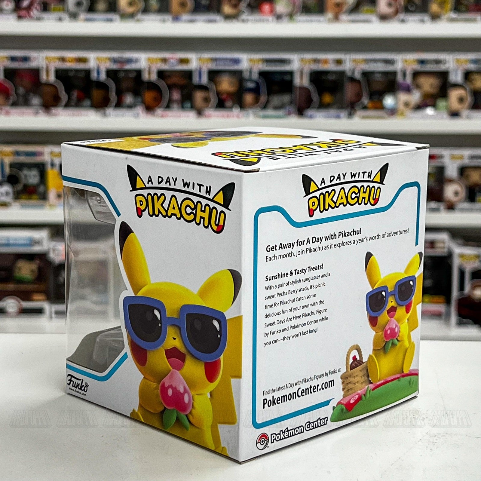A Day With Pikachu Sweet Days Are Here Figure Funko Pokemon Center Exclusive New