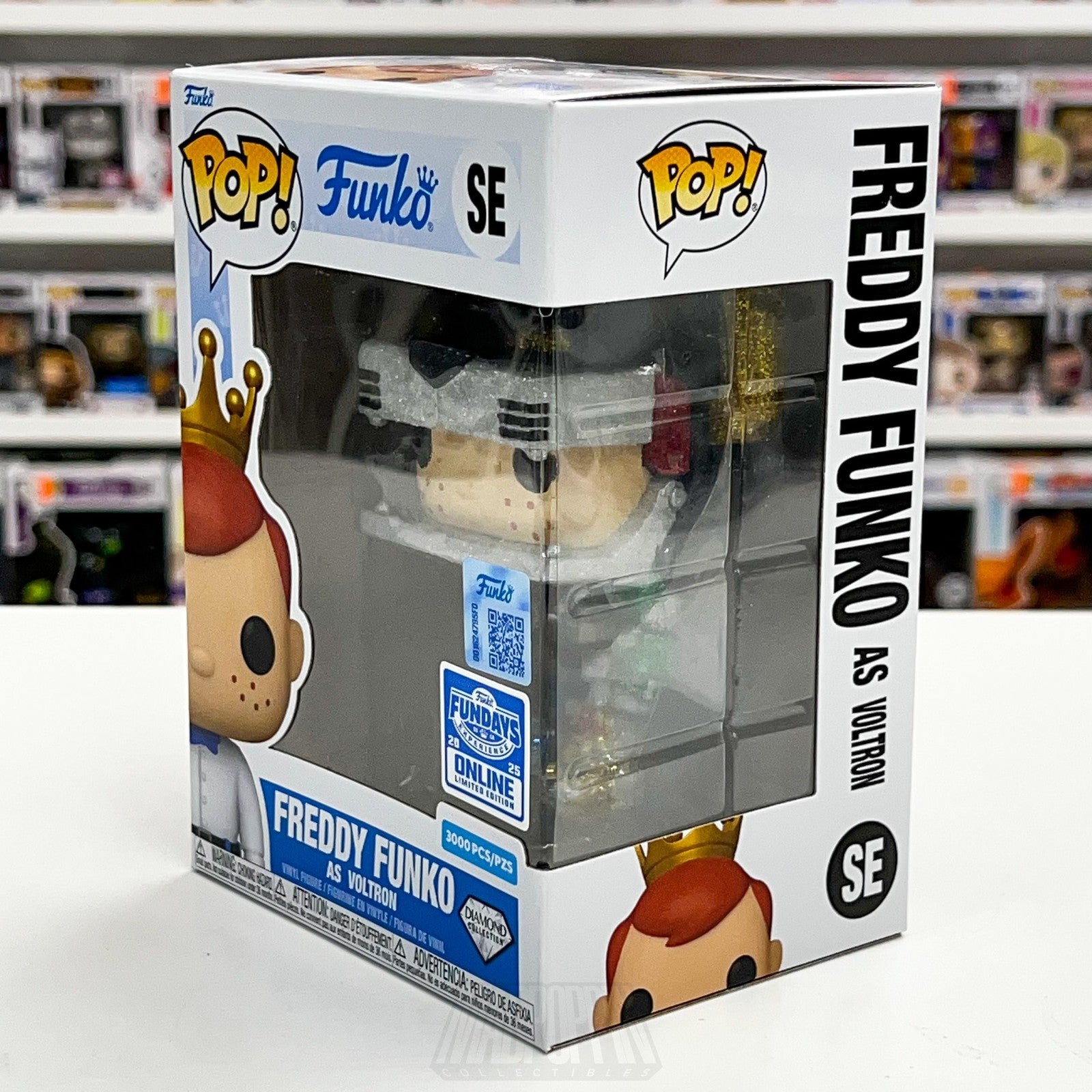 Funko Pop Freddy as Voltron Diamond Collection Fundays 2025 LE 3000 Online NIB1