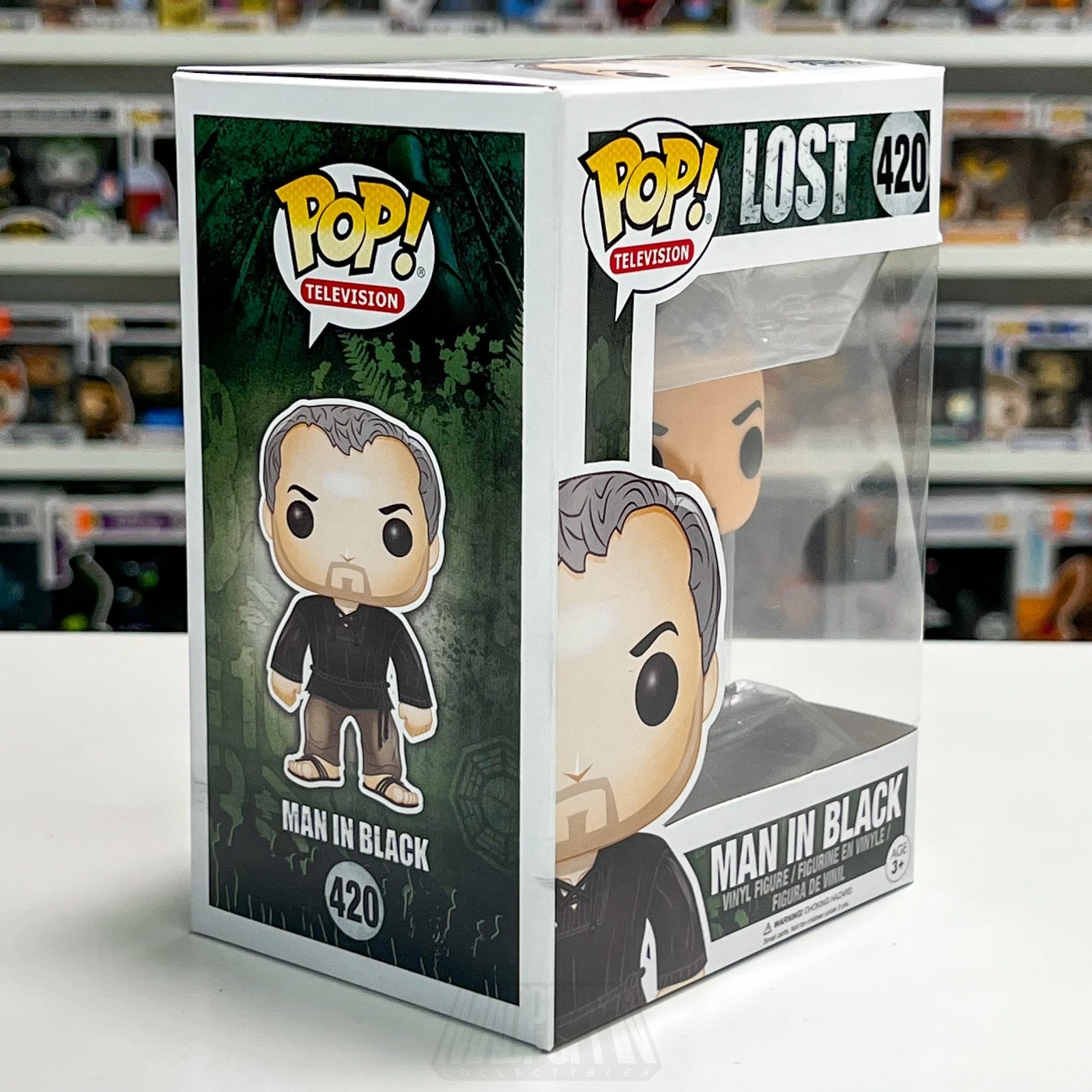 Funko Pop Television Lost Man in Black 420 Vinyl Figure Science Fiction TV Show5