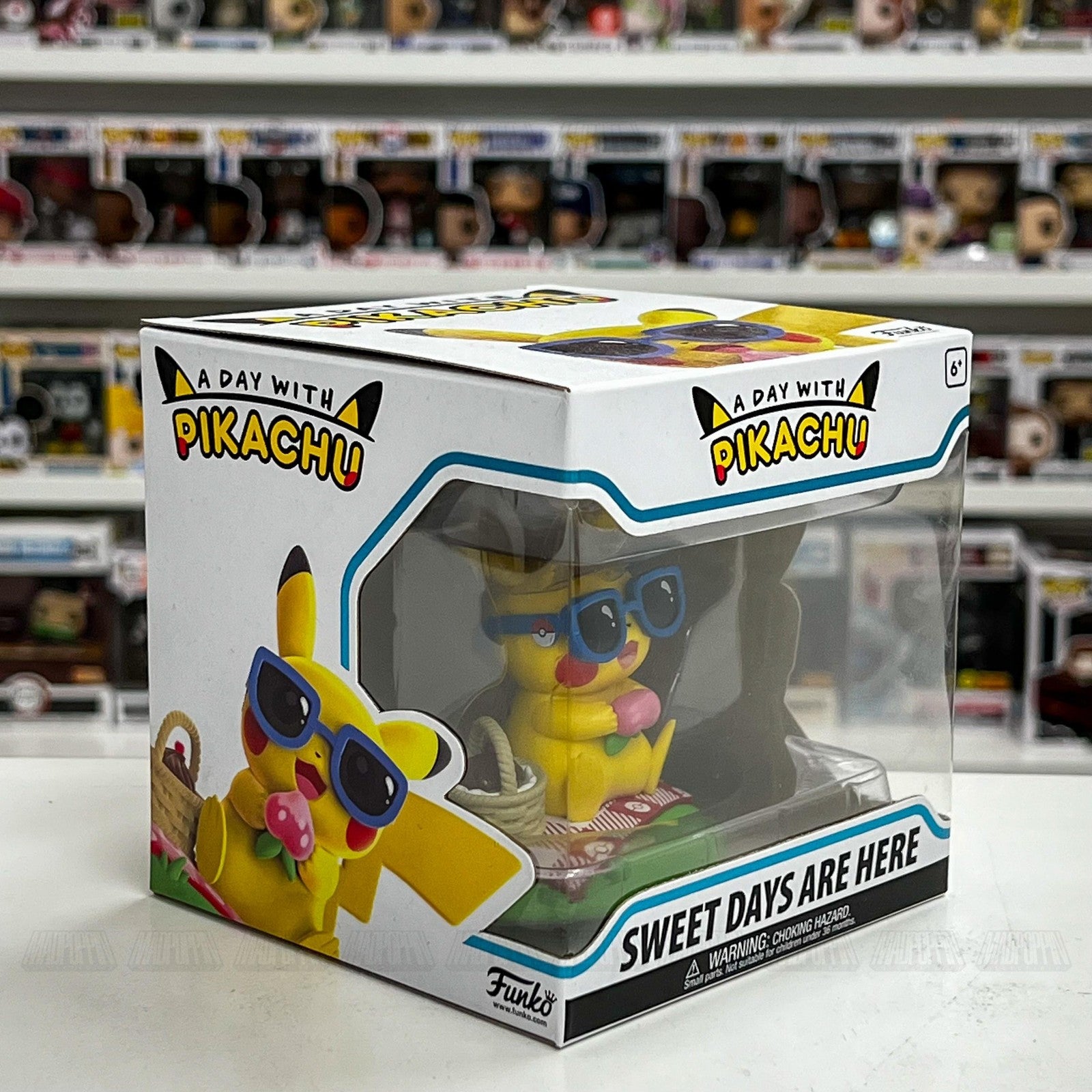 A Day With Pikachu Sweet Days Are Here Figure Funko Pokemon Center Exclusive New
