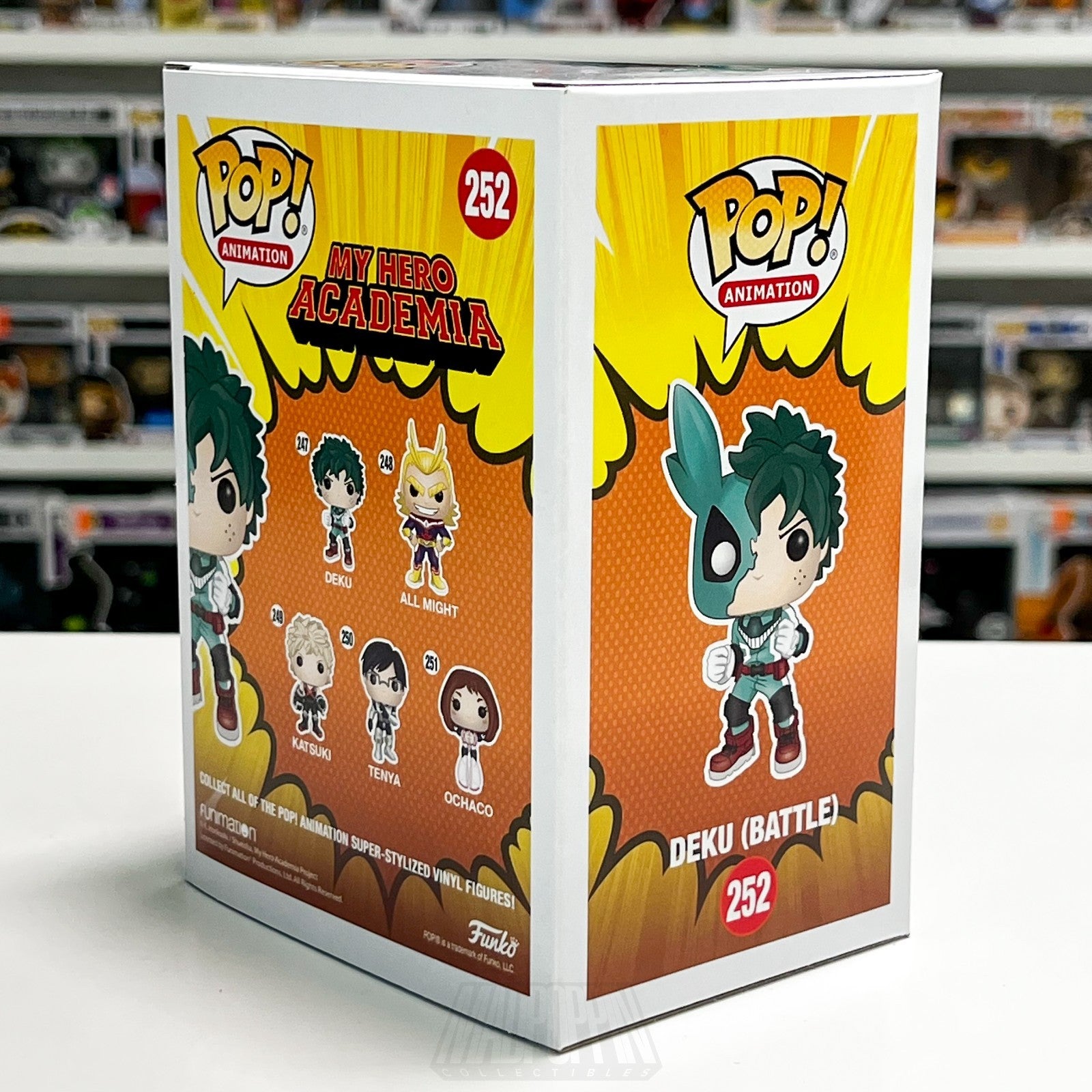 Funko Pop Anime My Hero Academia Deku Battle Hot Topic 252 Izuku Midoria Figure4