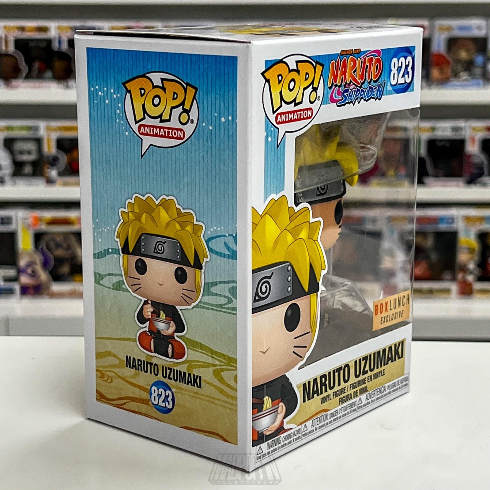 Funko Pop Naruto Shippuden Naruto Uzumaki 823 BoxLunch Exclusive Vinyl Figure
