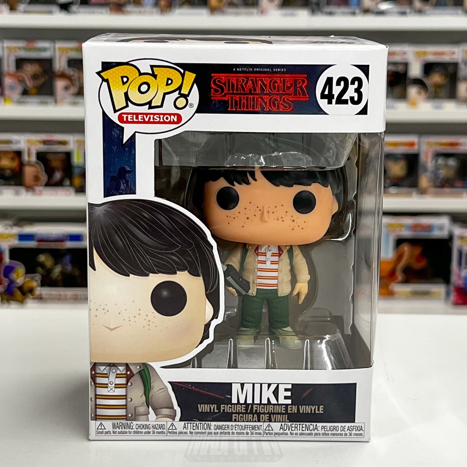 Funko Pop Television Stranger Things Mike Wheeler 423 Netflix Toy Vinyl Figure0