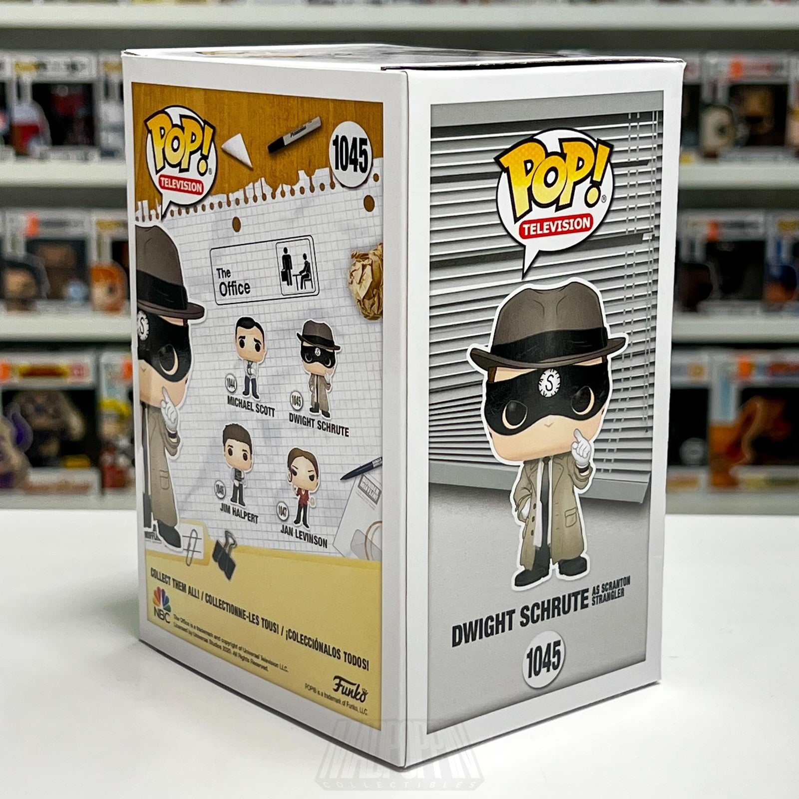 Funko Pop TV The Office Dwight Schrute Scranton Strangler #1045 Vinyl Figure Toy