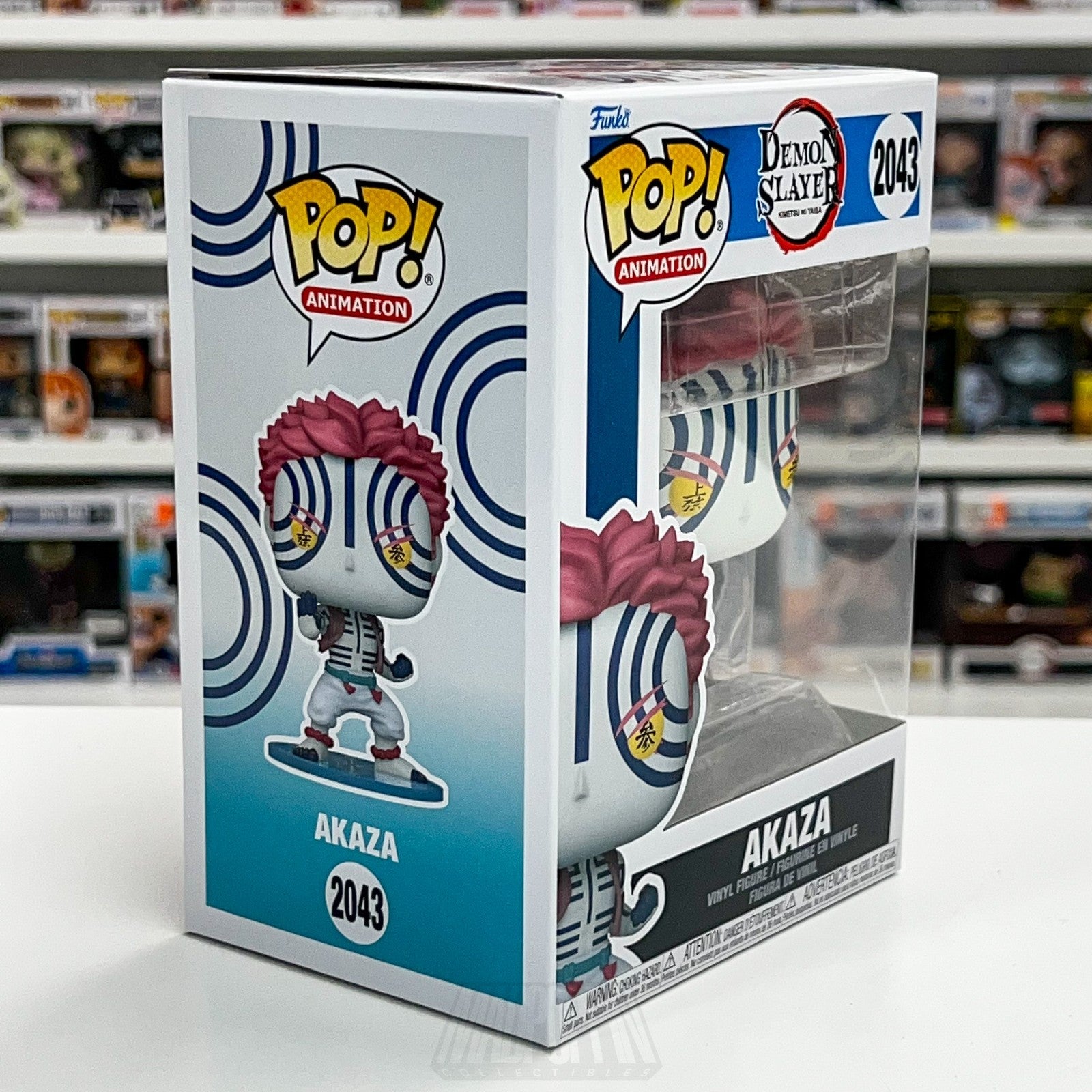 Funko Pop Anime Demon Slayer Akaza 2043 Twelve Kizuki Japan Manga Vinyl Figure5