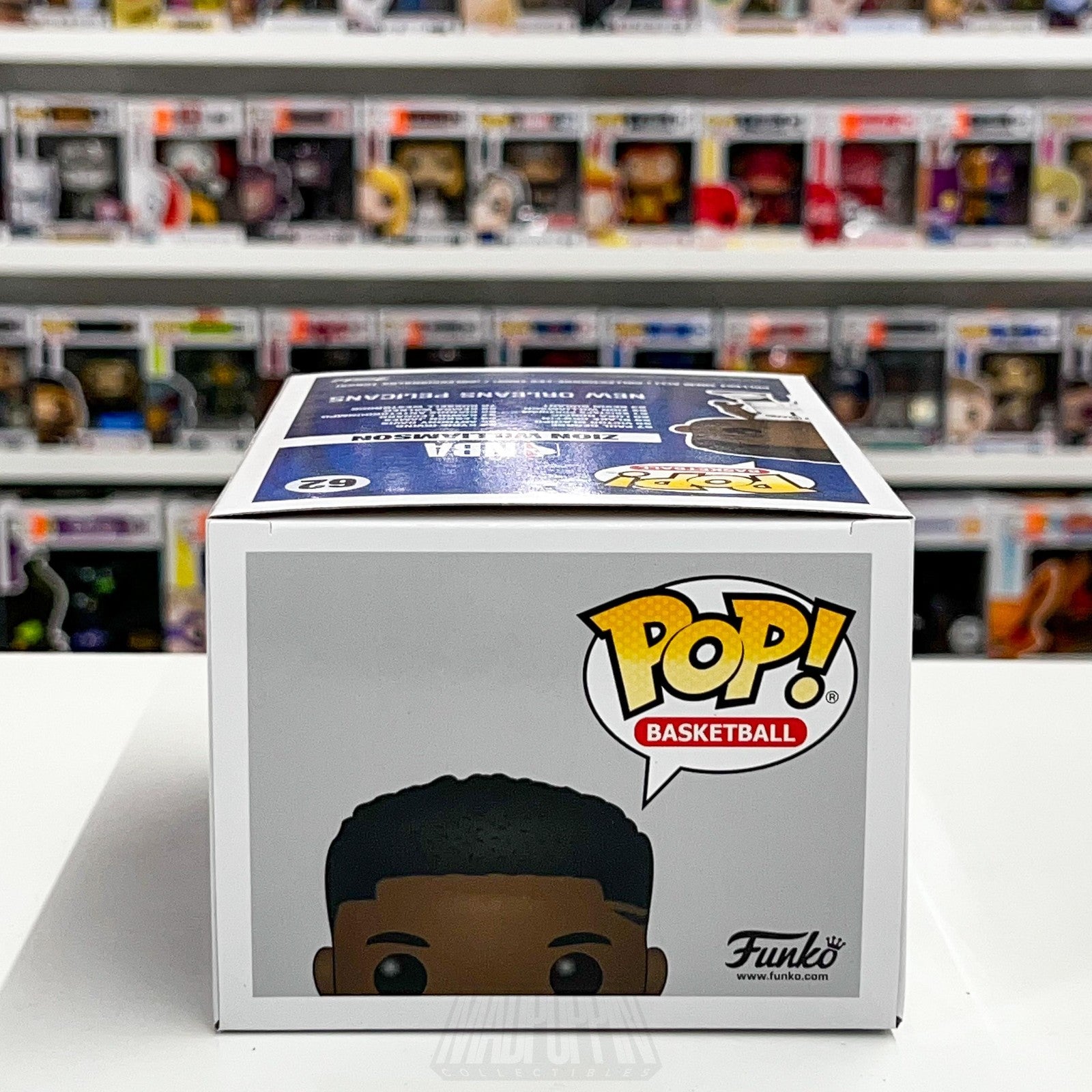 Funko Pop! NBA Zion Williamson #62 New Orleans Pelicans Vinyl Figure Collectible6