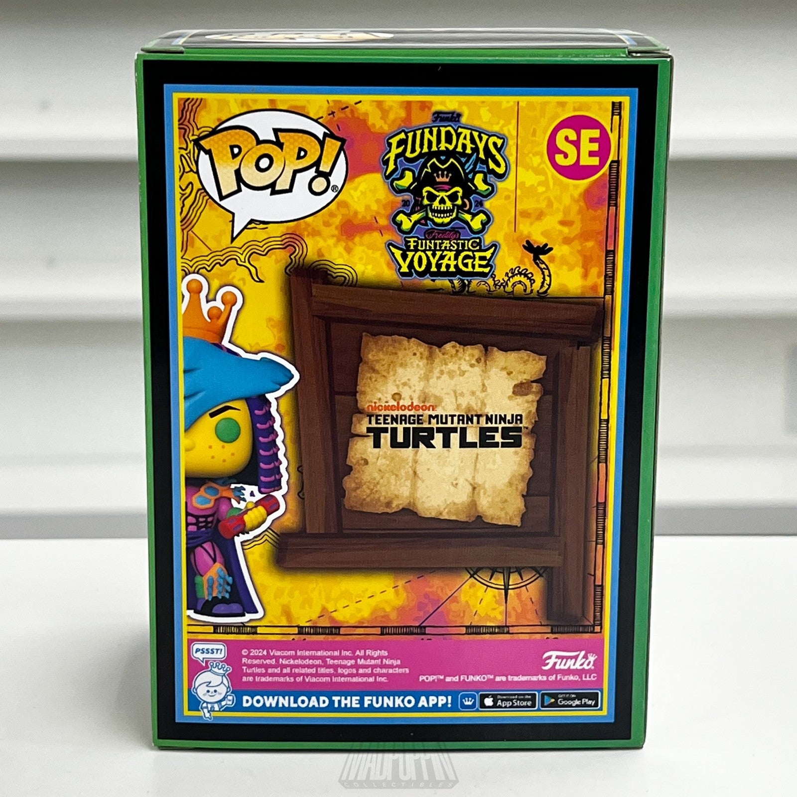Funko Pop Fundays Funtastic Voyage Freddy as Shredder Blacklight 100 PCS TMNT