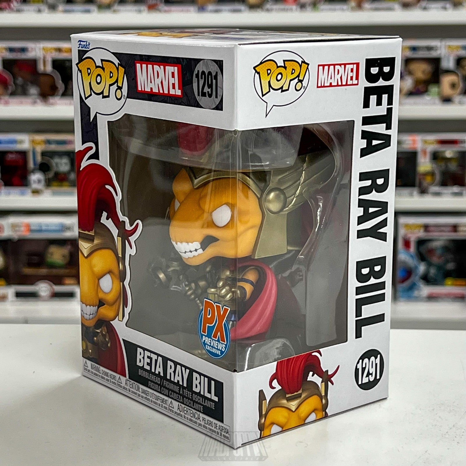 Funko Pop Marvel Beta Ray Bill PX Previews Exclusive Bobblehead Figure #1291 New