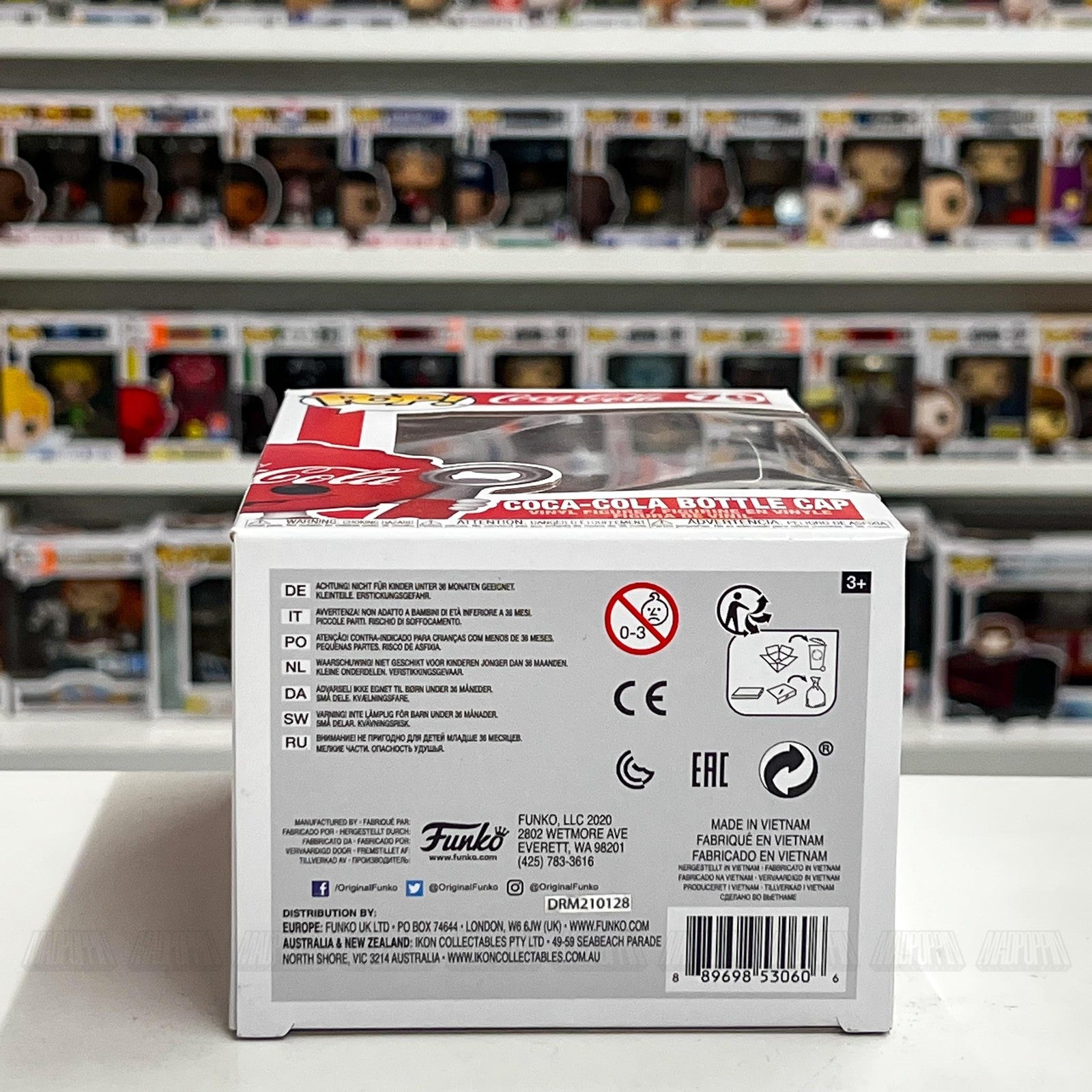 Funko Pop Coca-Cola Bottle Cap Figure #79 Vinyl Collectible Ad Icon New in Box