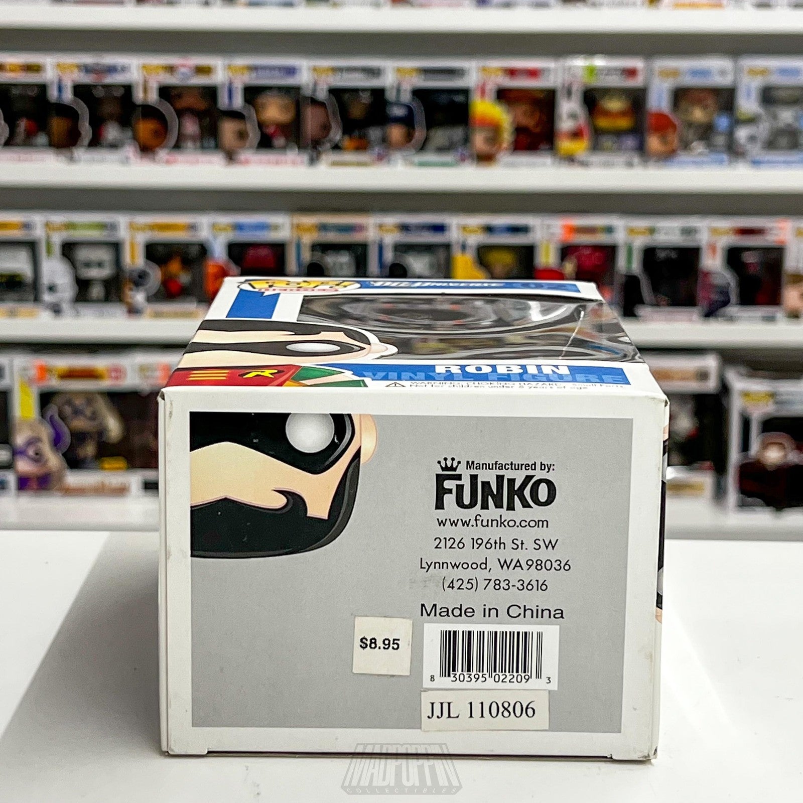 Funko Pop Heroes Robin 02 DC Universe Vaulted Vinyl Figure New In Box