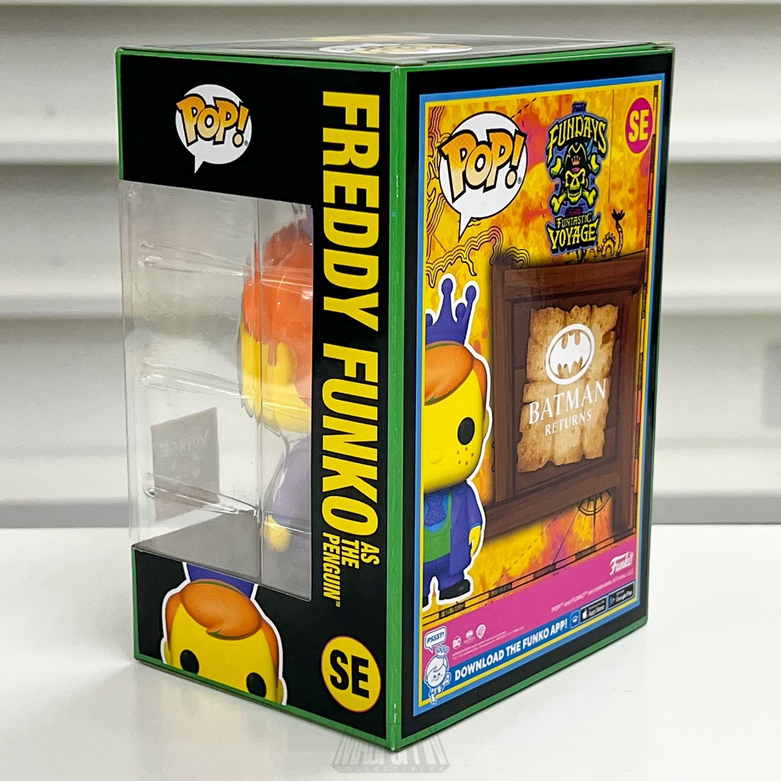 Funko Pop Fundays Funtastic Voyage Freddy as Penguin Blacklight 250 PCS SE Show