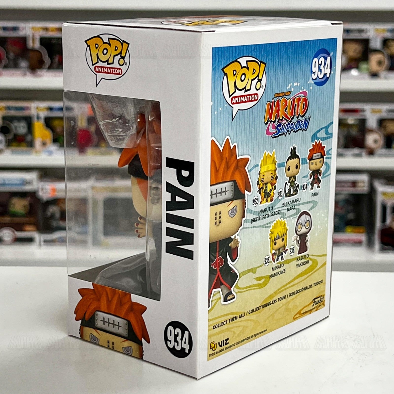 Funko Pop! Animation Naruto Shippuden Pain 934 Vinyl Figure New in Box Anime
