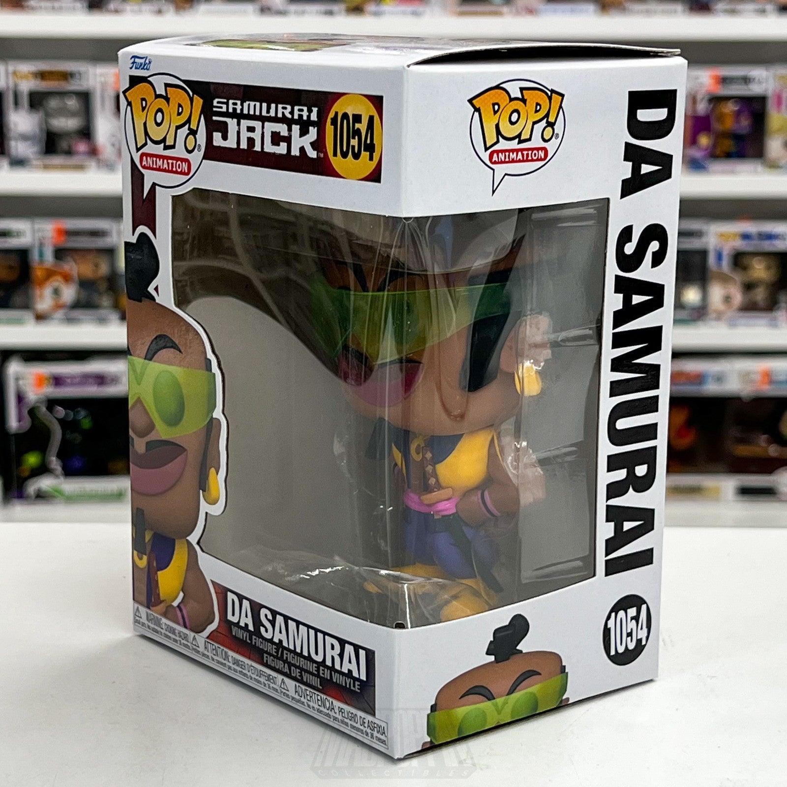 Funko Pop Animation Samurai Jack Da Samurai 1054 Vinyl Figure Cartoon Network1