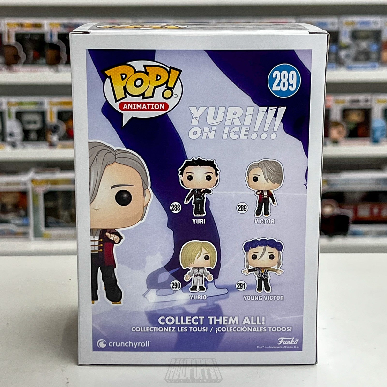 Funko Pop Anime Yuri On Ice Yurio 290 Vaulted Japanese Manga Figure Skating