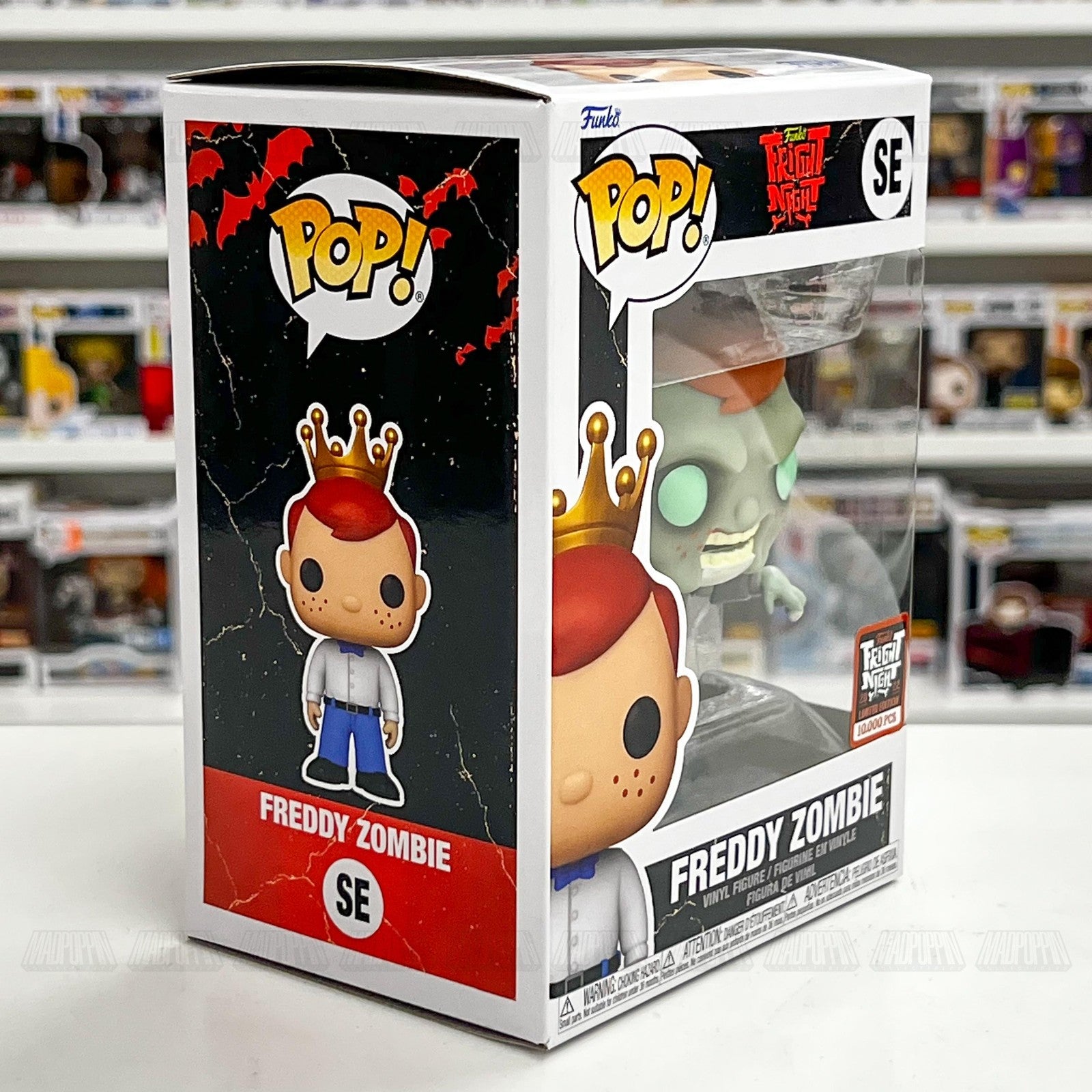 Funko Pop Freddy Zombie Fright Night 2022 SE Vinyl Figure Limited Edition 10000