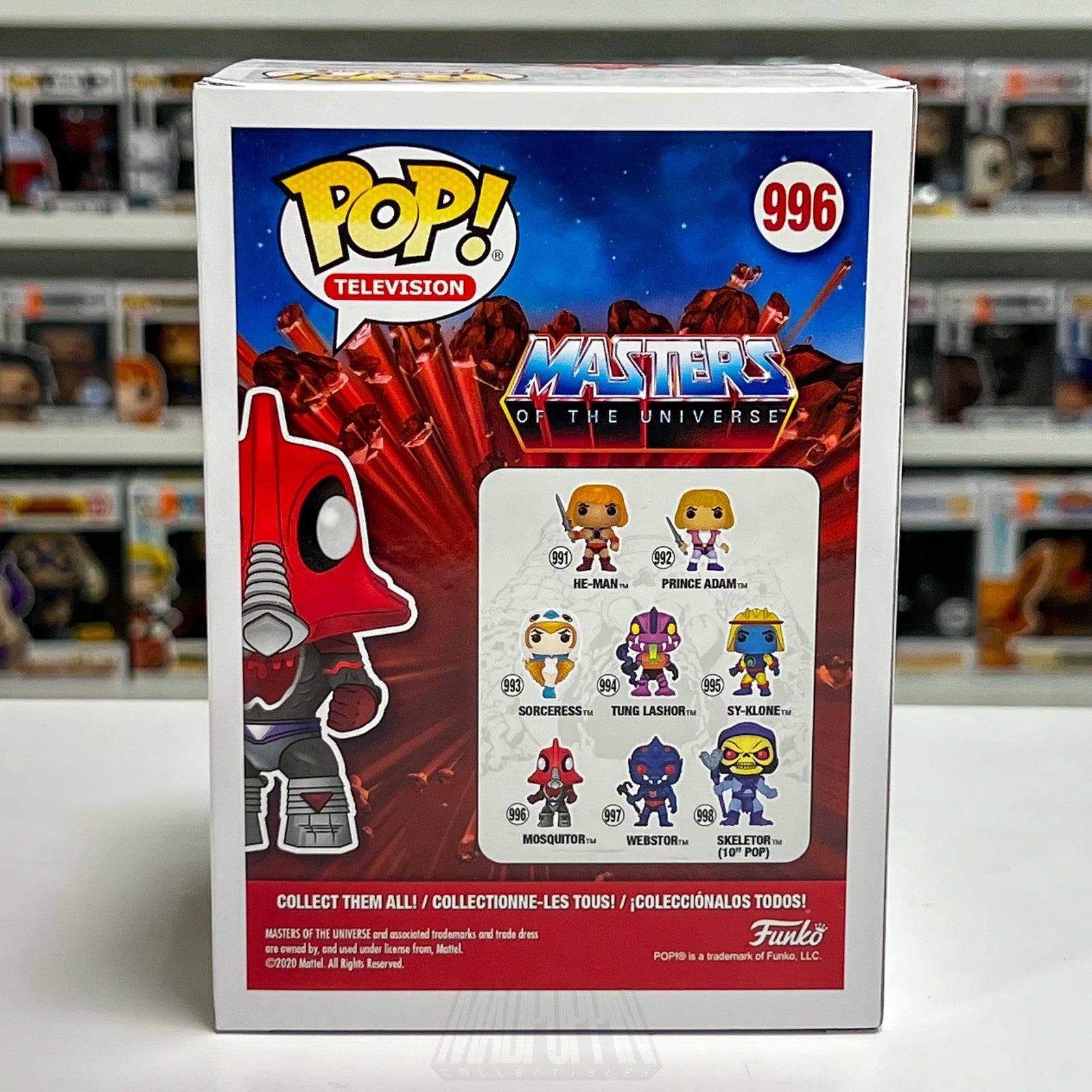 Funko Pop! Television Masters of the Universe MOTU Mosquitor #996 Vinyl Figure