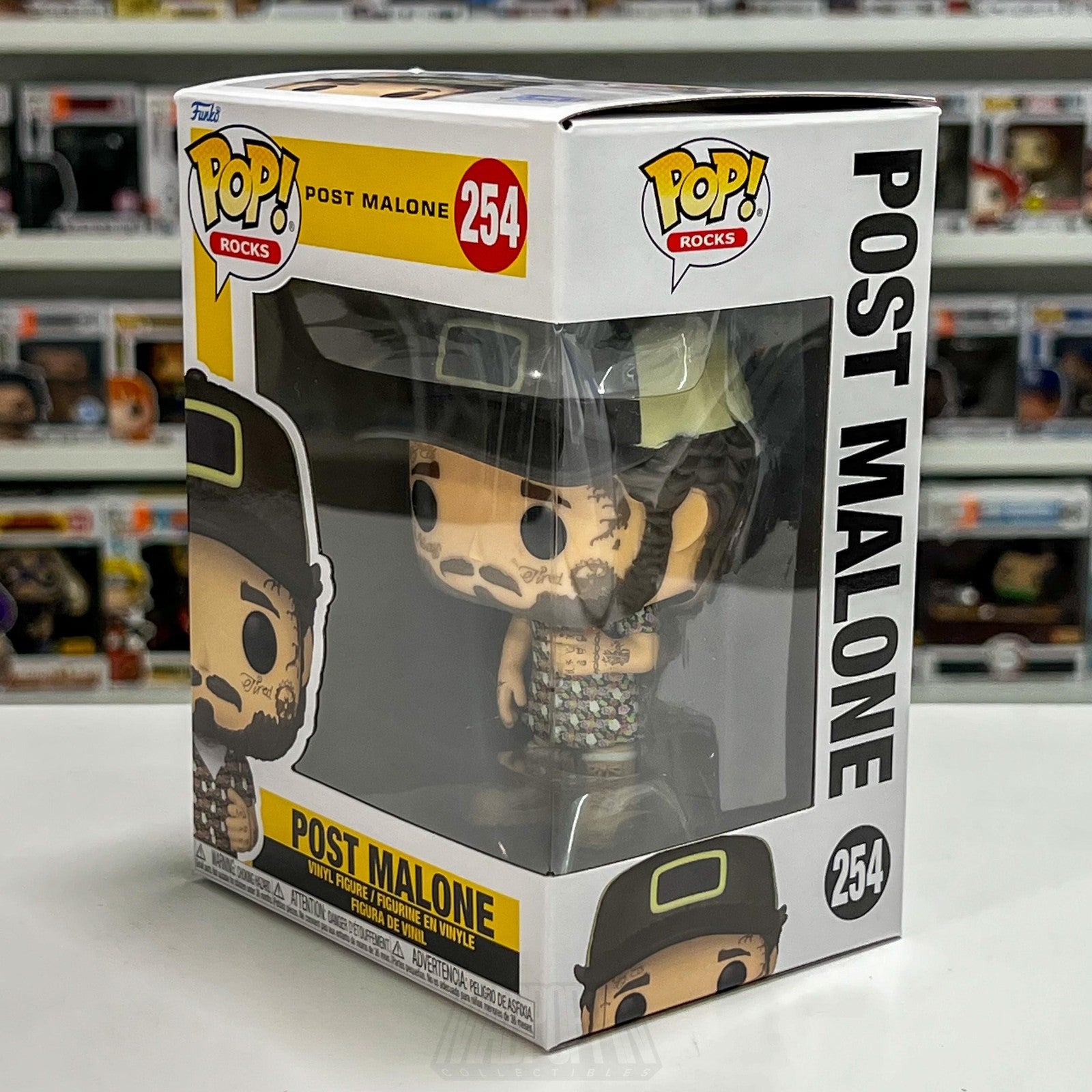Funko Pop! Rocks Post Malone Sundress 254 Vinyl Figure Brand New In Box NIB MIB