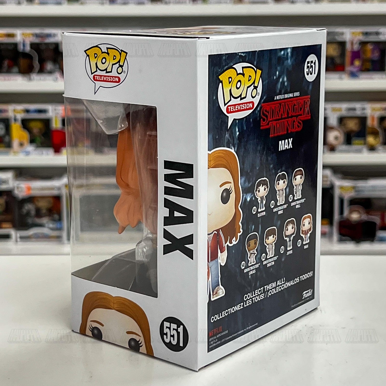 Funko Pop Stranger Things Max 551 Vinyl Figure Netflix TV Collectible New in Box