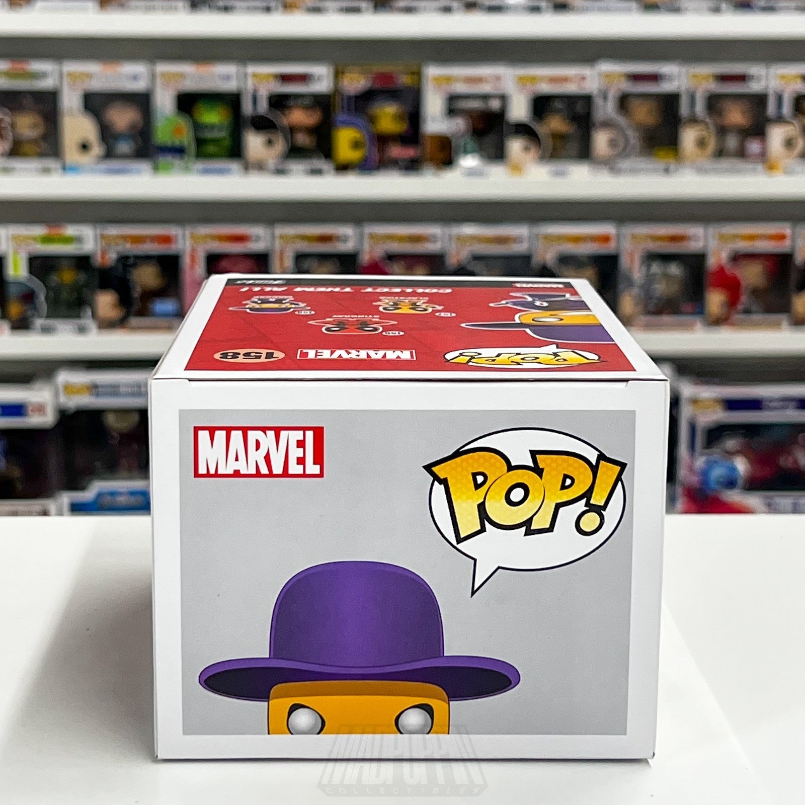 Funko Pop Marvel Madcap Metallic Chase Hot Topic 158 Deadpool Toy Vinyl Figure6