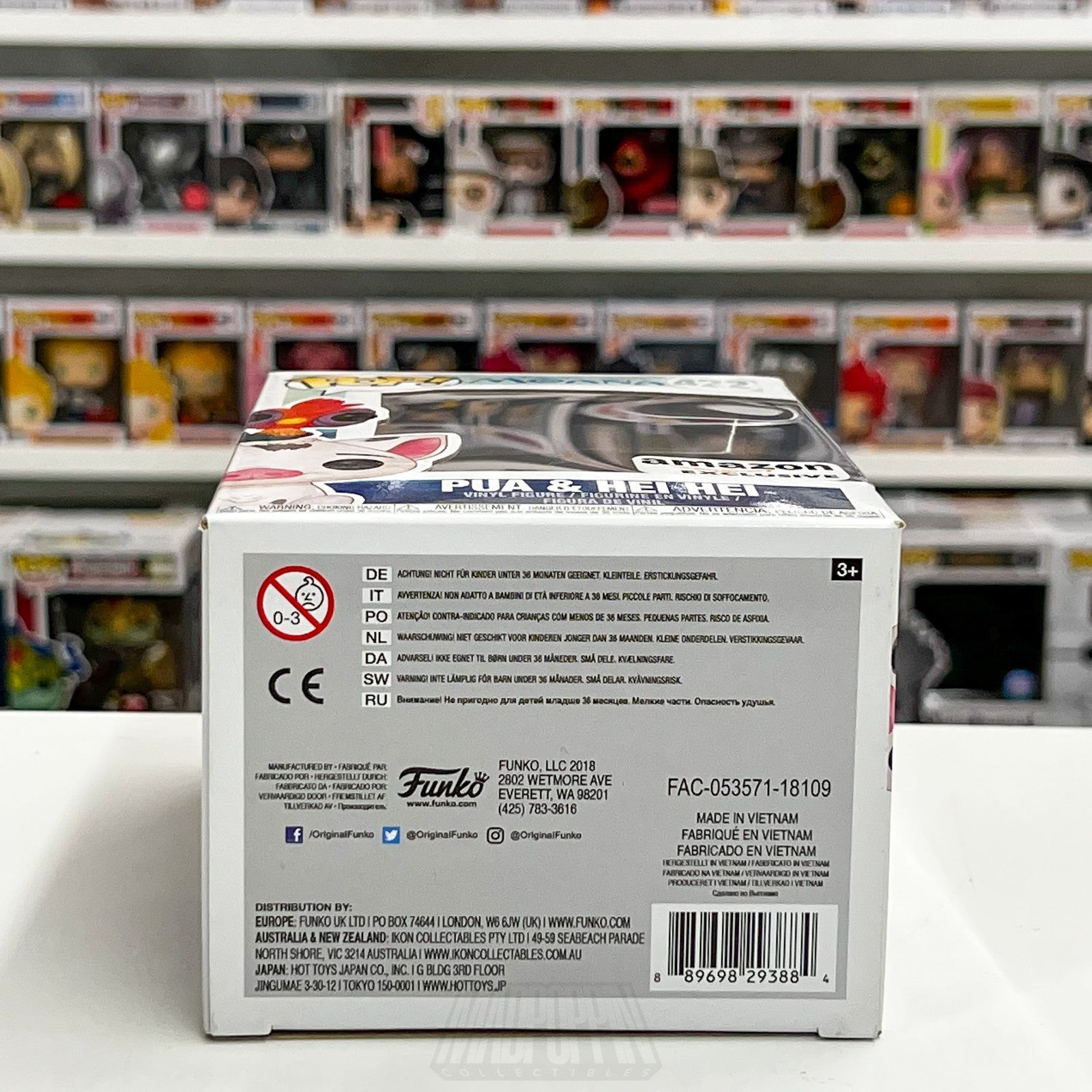 Funko Pop Disney Moana Pua & Hei Hei Amazon 422 Cute Rooster Piget Vinyl Figure7