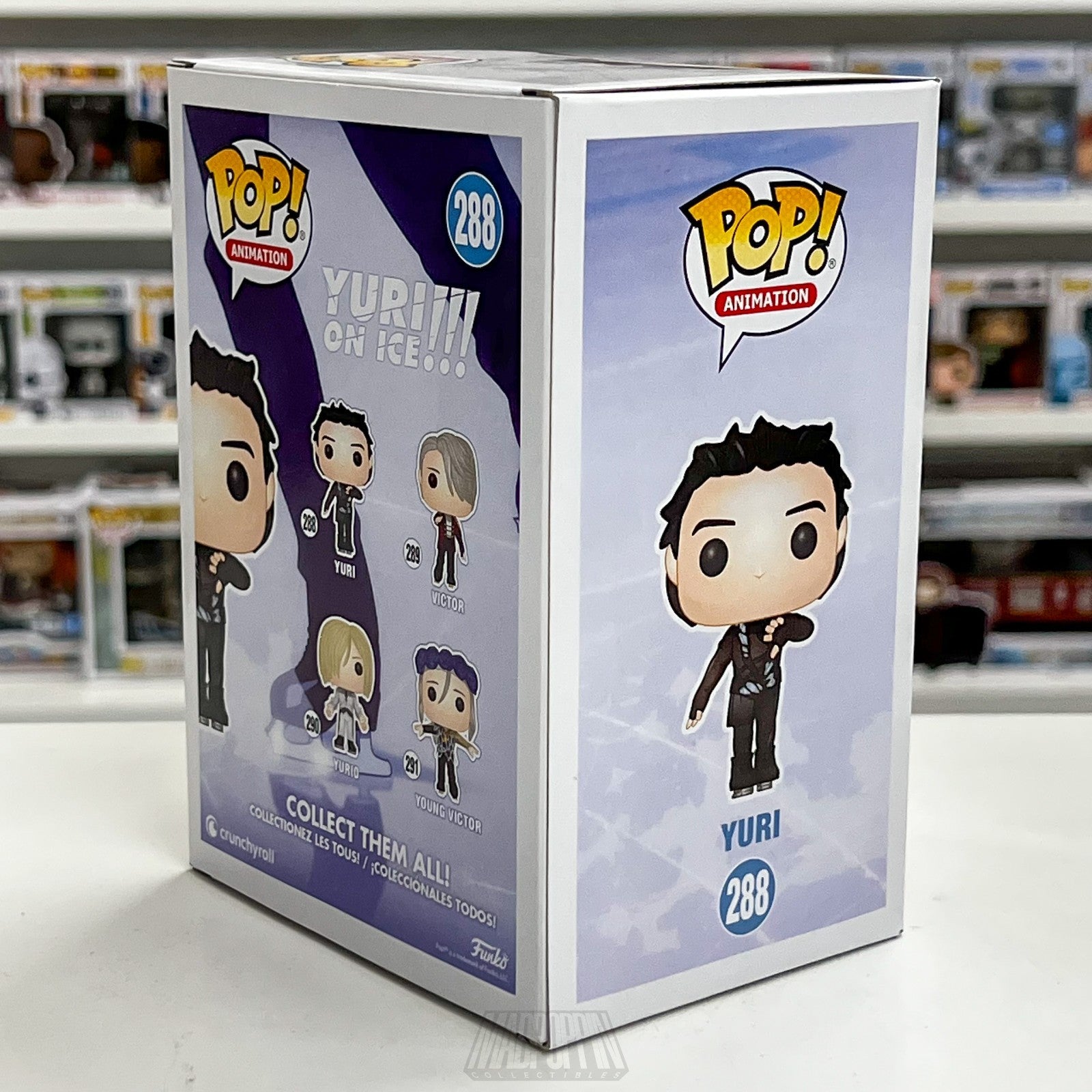 Funko Pop Anime Yuri On Ice 288 Vaulted Japanese Manga Figure Skating Animation