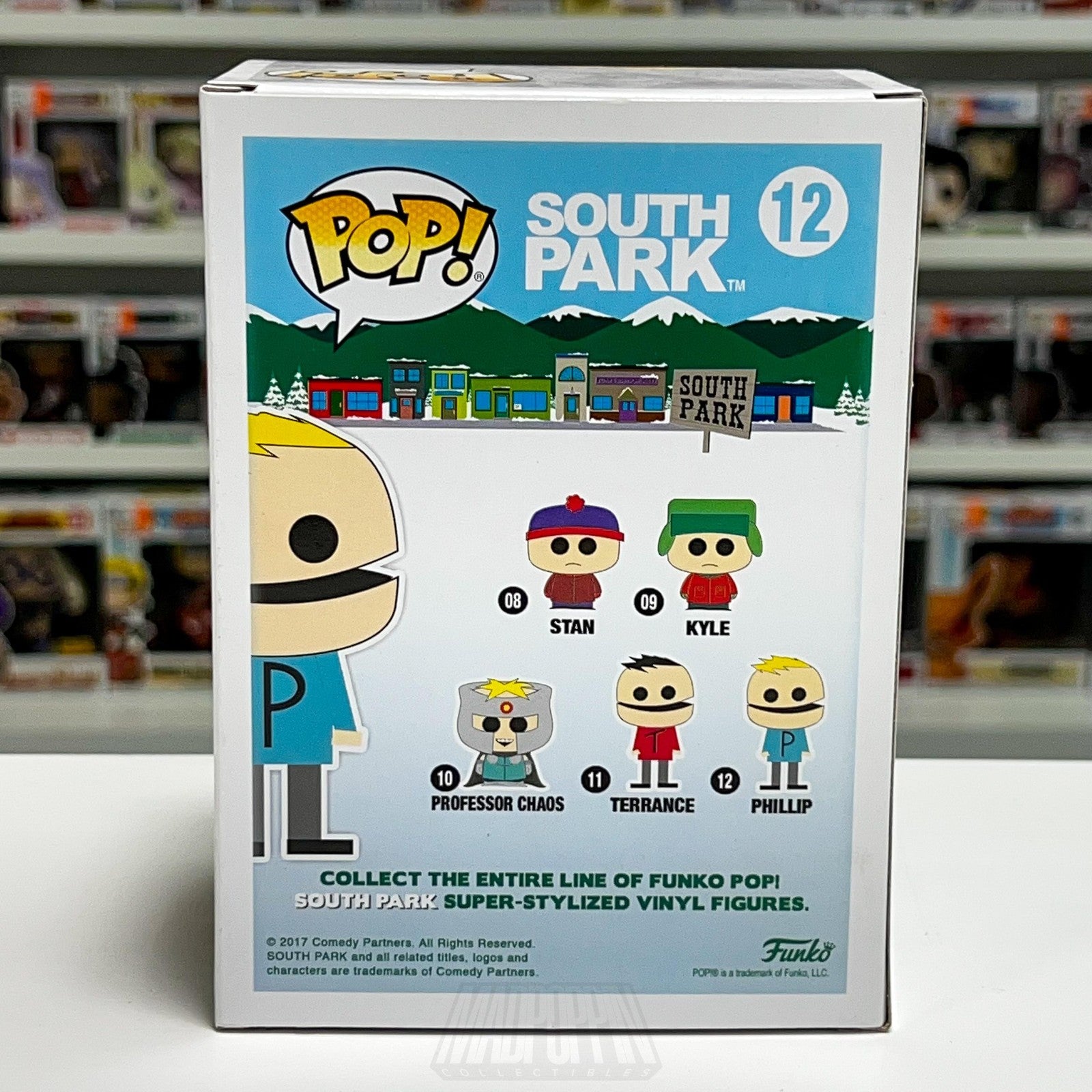 Funko Pop Television South Park Phillip 12 Vinyl Figure 2017 TV Animation New