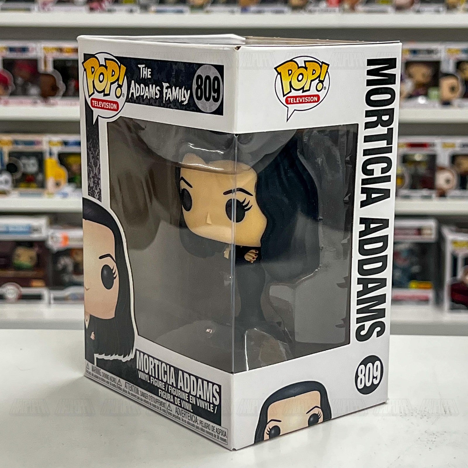 Funko Pop Television Morticia Addams Family 809 Vinyl Figure New Collectible