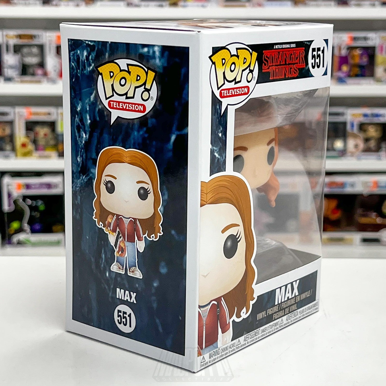 Funko Pop Television Stranger Things Max Mayfield 551 Vinyl Figure Horror Sci-Fi5
