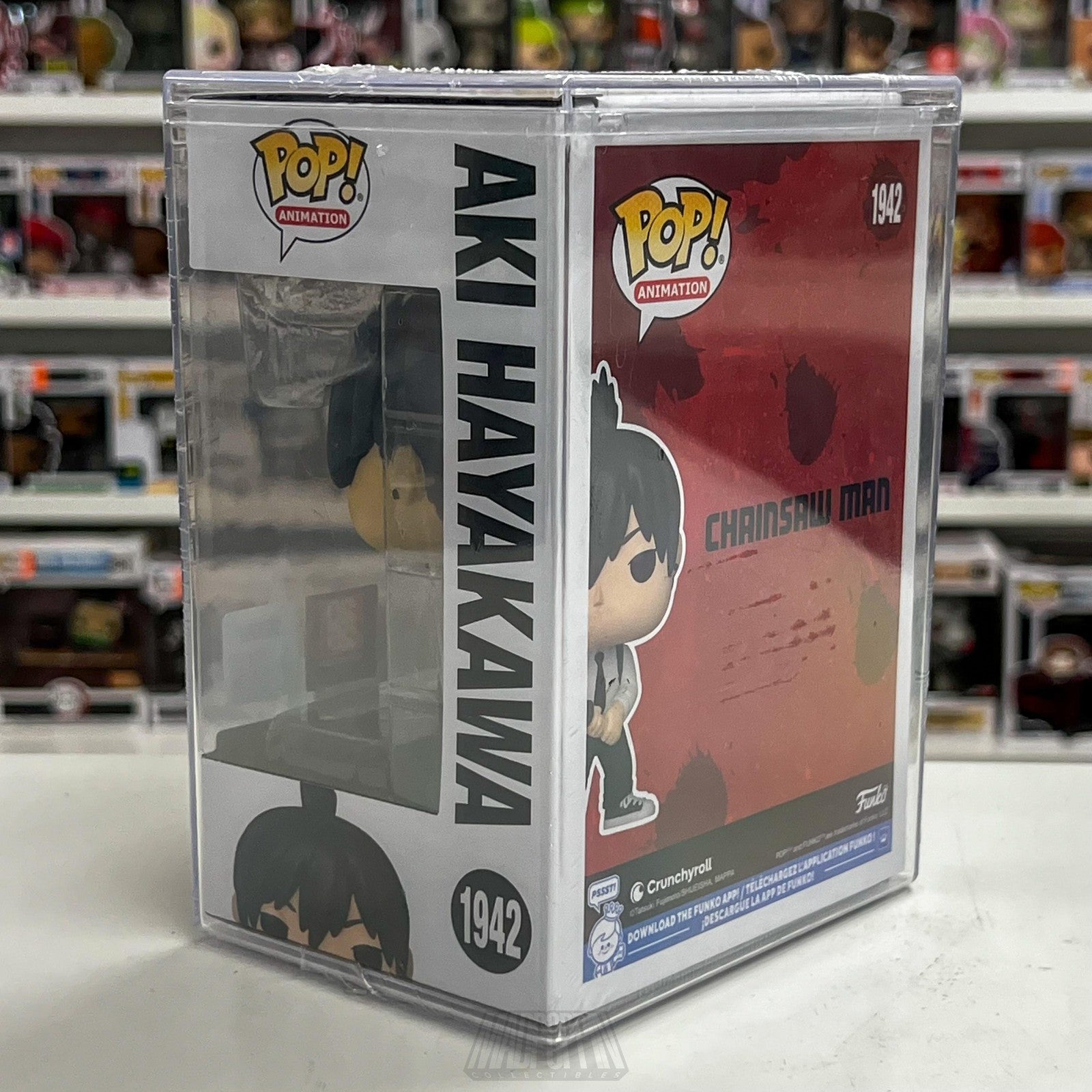Funko Pop Chainsaw Man Aki Hayakawa 1942 Limited 5000pcs Vinyl Figure Animation