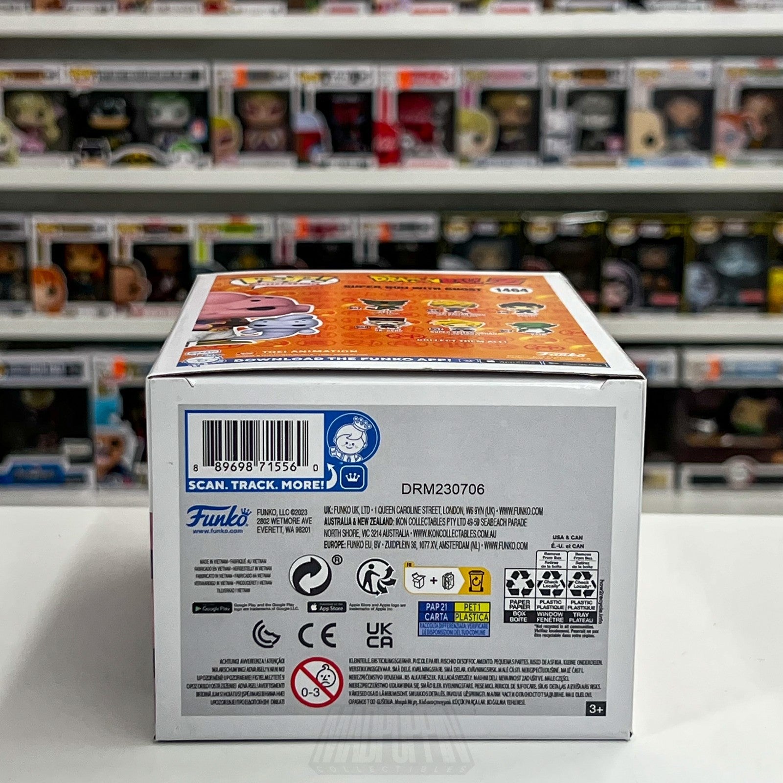 Funko Pop Anime Dragon Ball Z Super Buu w/Ghost Chalice Collectibles 1464 Figure7