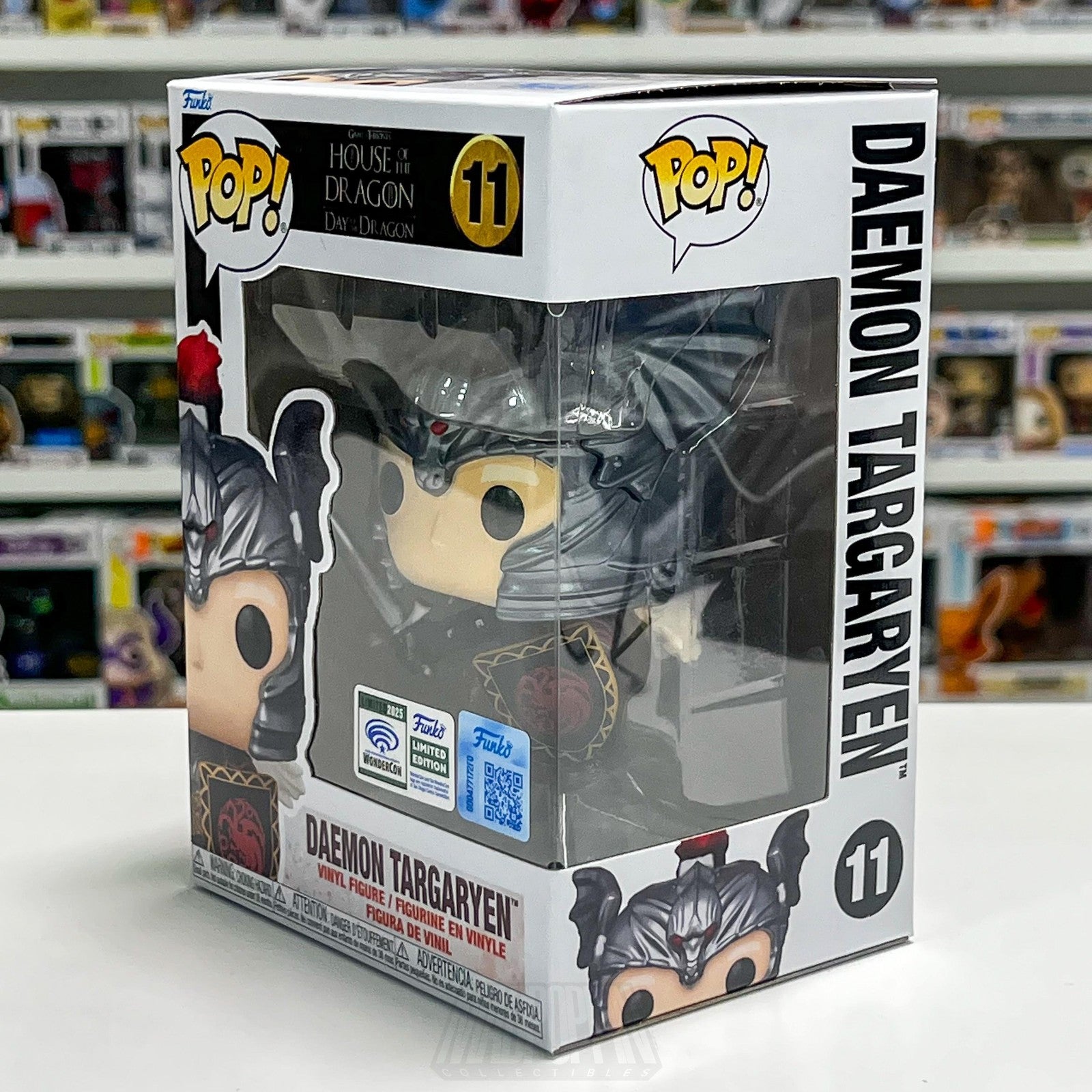 Funko Pop House of the Dragon Daemon Targaryen 11 WonderCon Limited Edition GOT