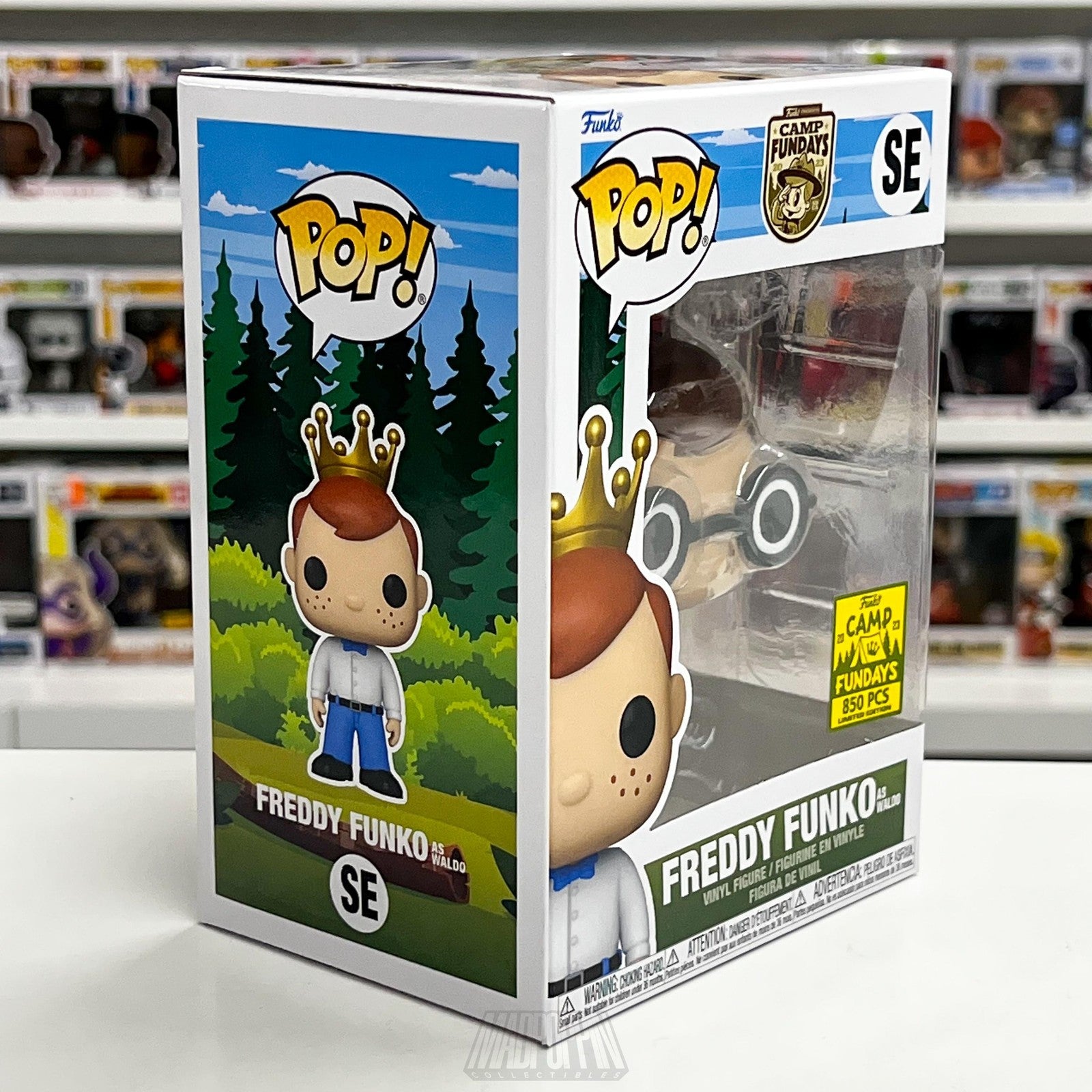 Freddy Funko as Waldo Funko Pop SE Camp Fundays 2023 Limited 850 PCS Vinyl