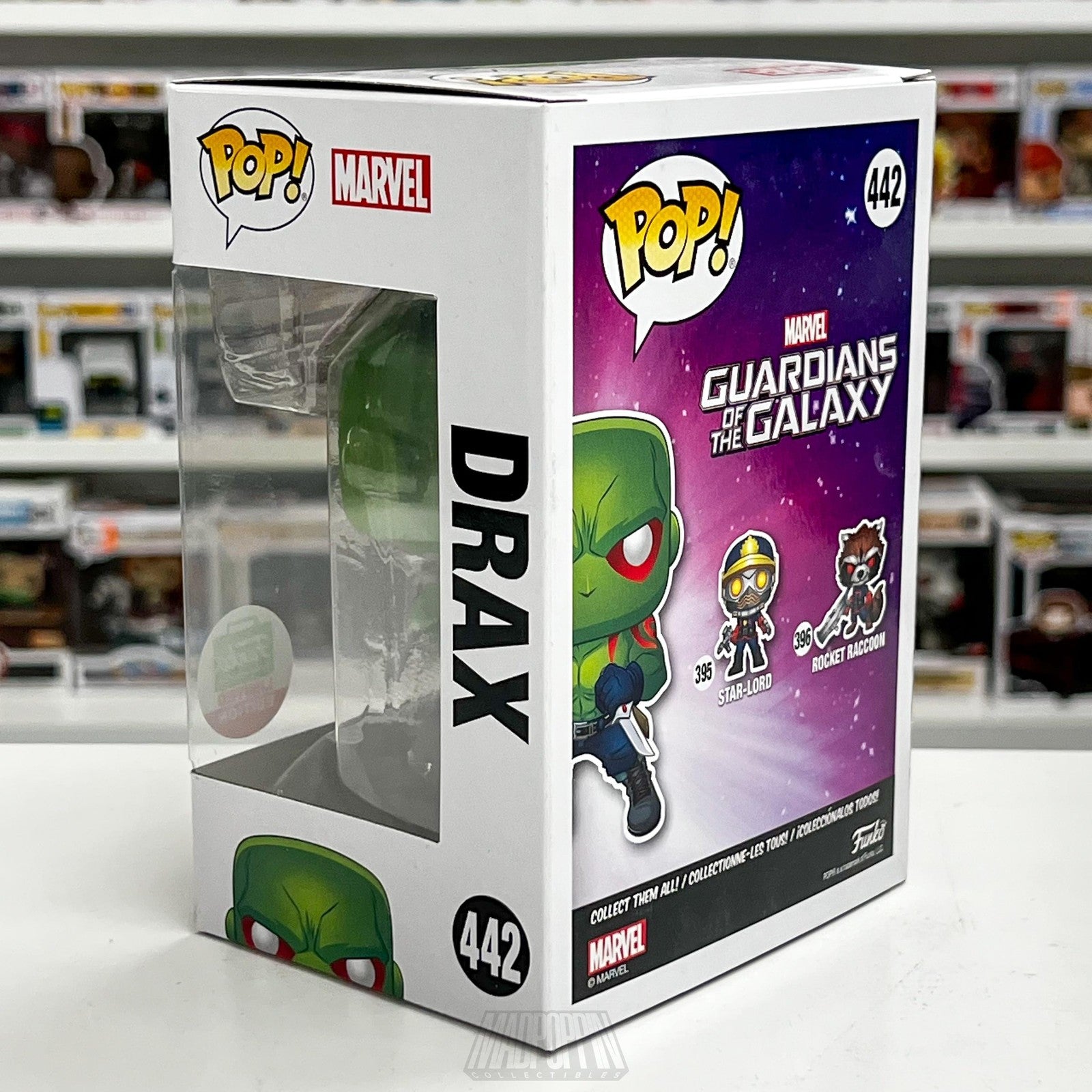 Funko Pop Marvel Drax 442 Guardians of the Galaxy Limited Edition Vinyl Figure
