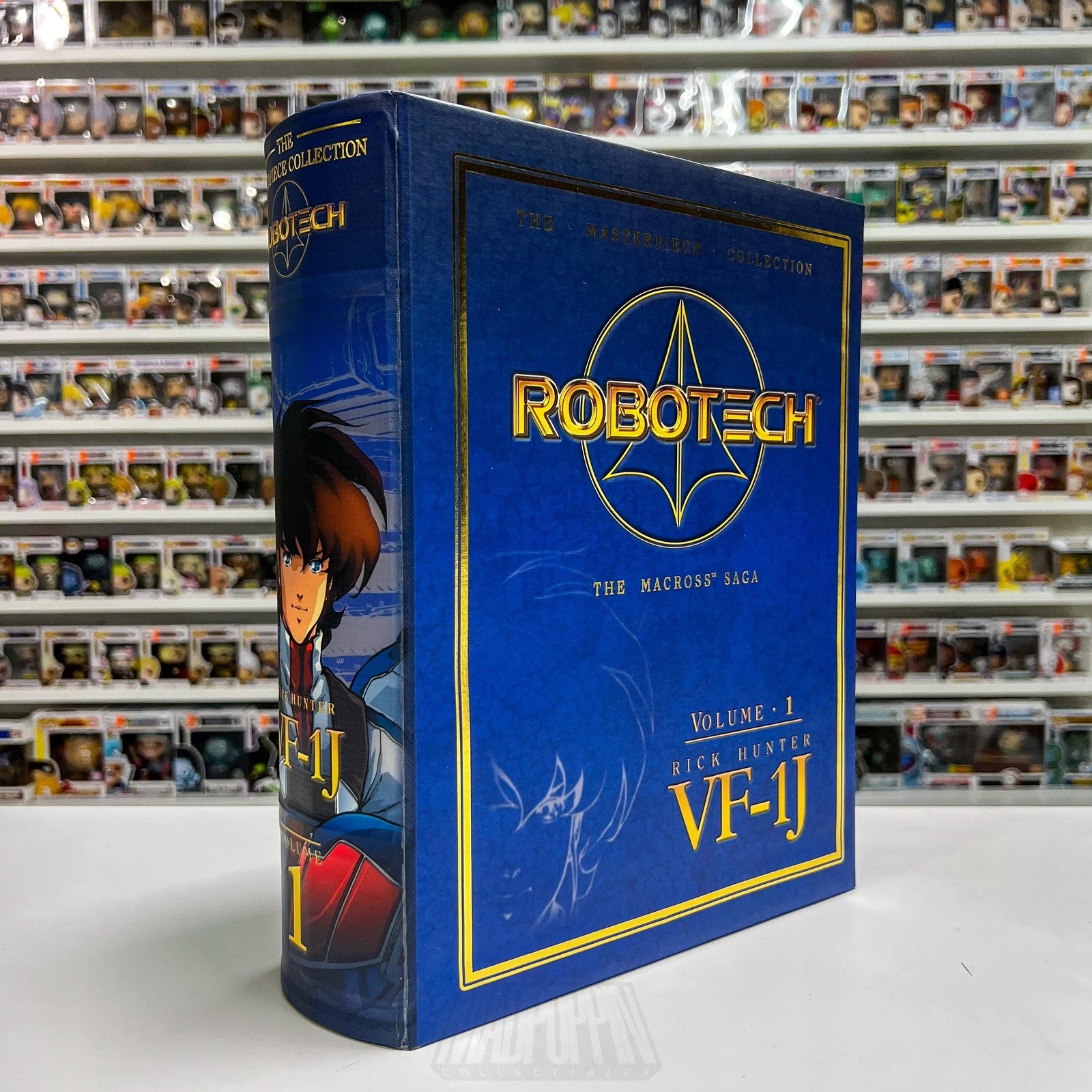 Robotech Macross Saga Masterpiece Vol 1 Rick Hunter VF-1J Toynami Vintage RARE